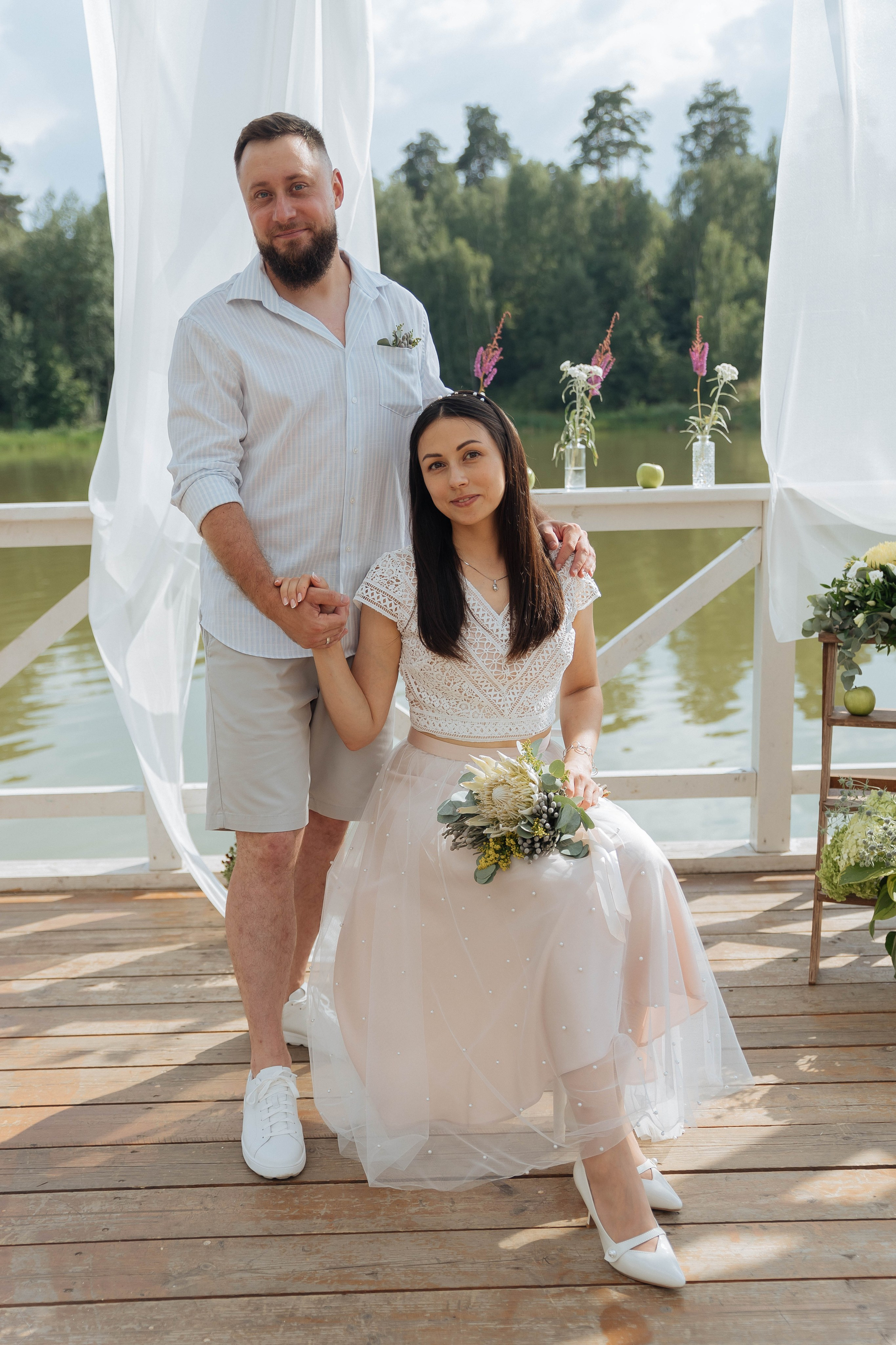 Роман и Анастасия. Усадьба Гребнево. Свадебный и семейный фотограф в Москве и Подмосковье Ольга Останина