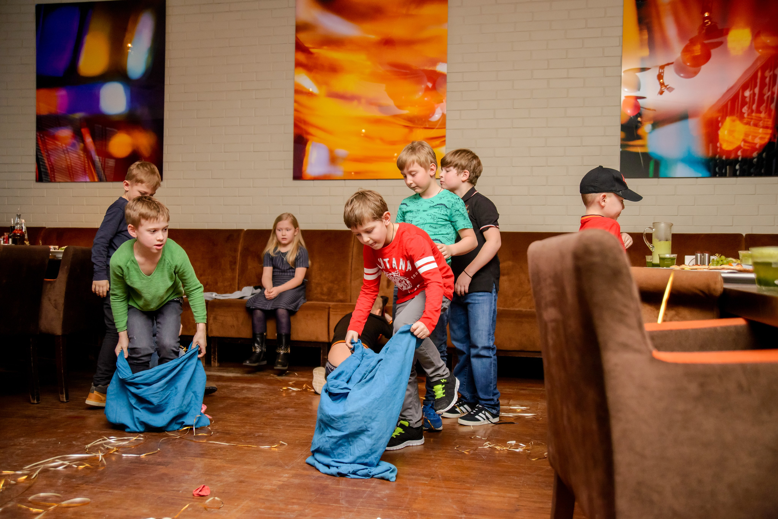 Детский день рождения в ресторане