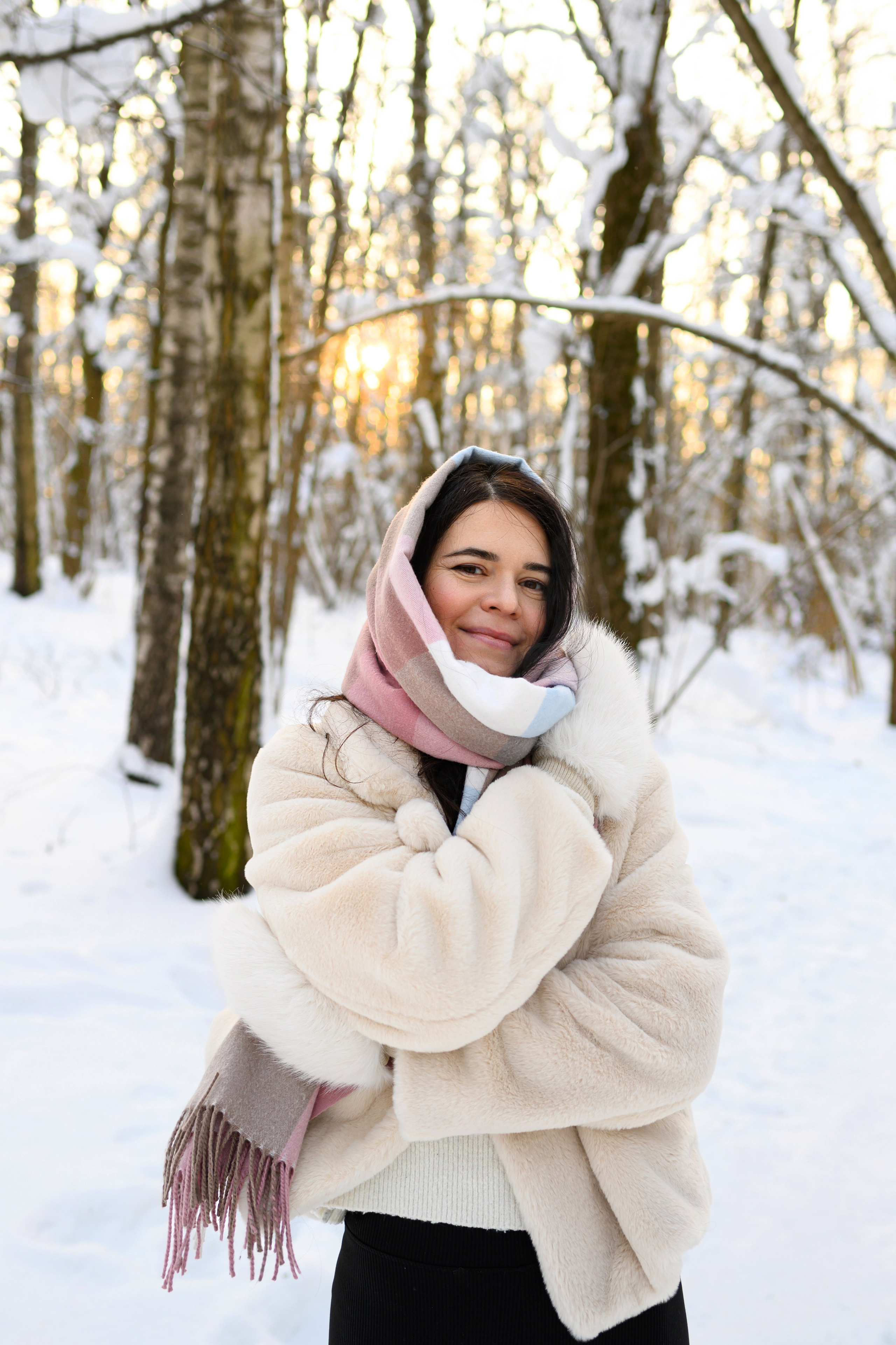 Зимние фотопрогулки. Семейный, детский фотограф в Москве Дегтярева Анастасия