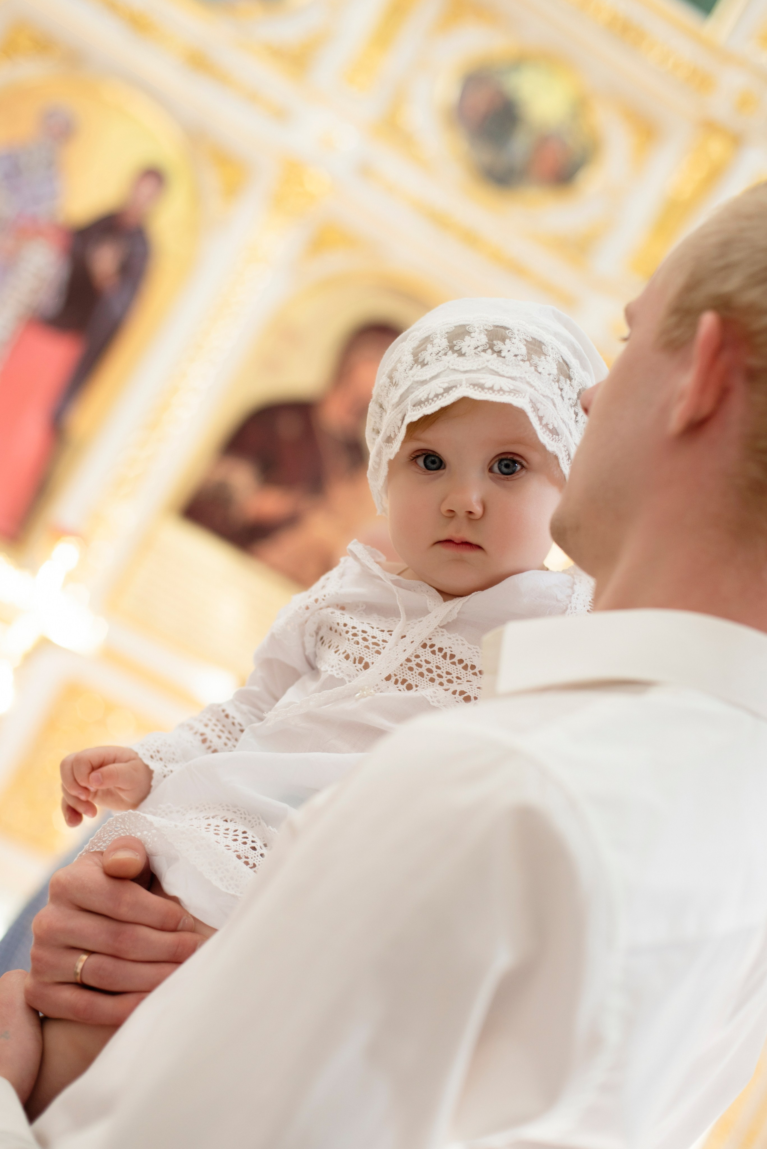 Крещение. Семейный, детский фотограф в Москве Дегтярева Анастасия