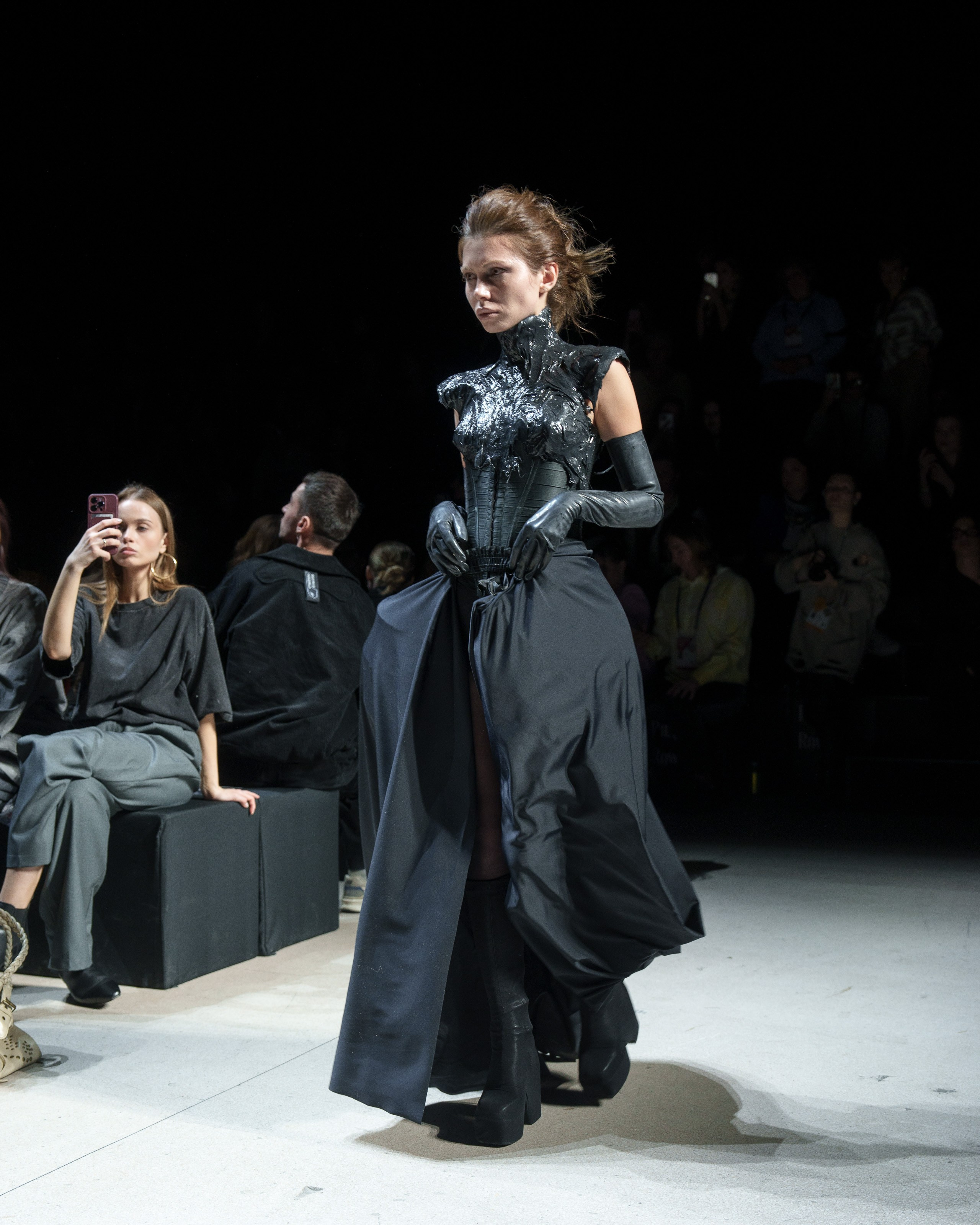 Moscow Fashion Week 2025 весна. Фотограф Николай Прокофьев модельные тесты в Москве