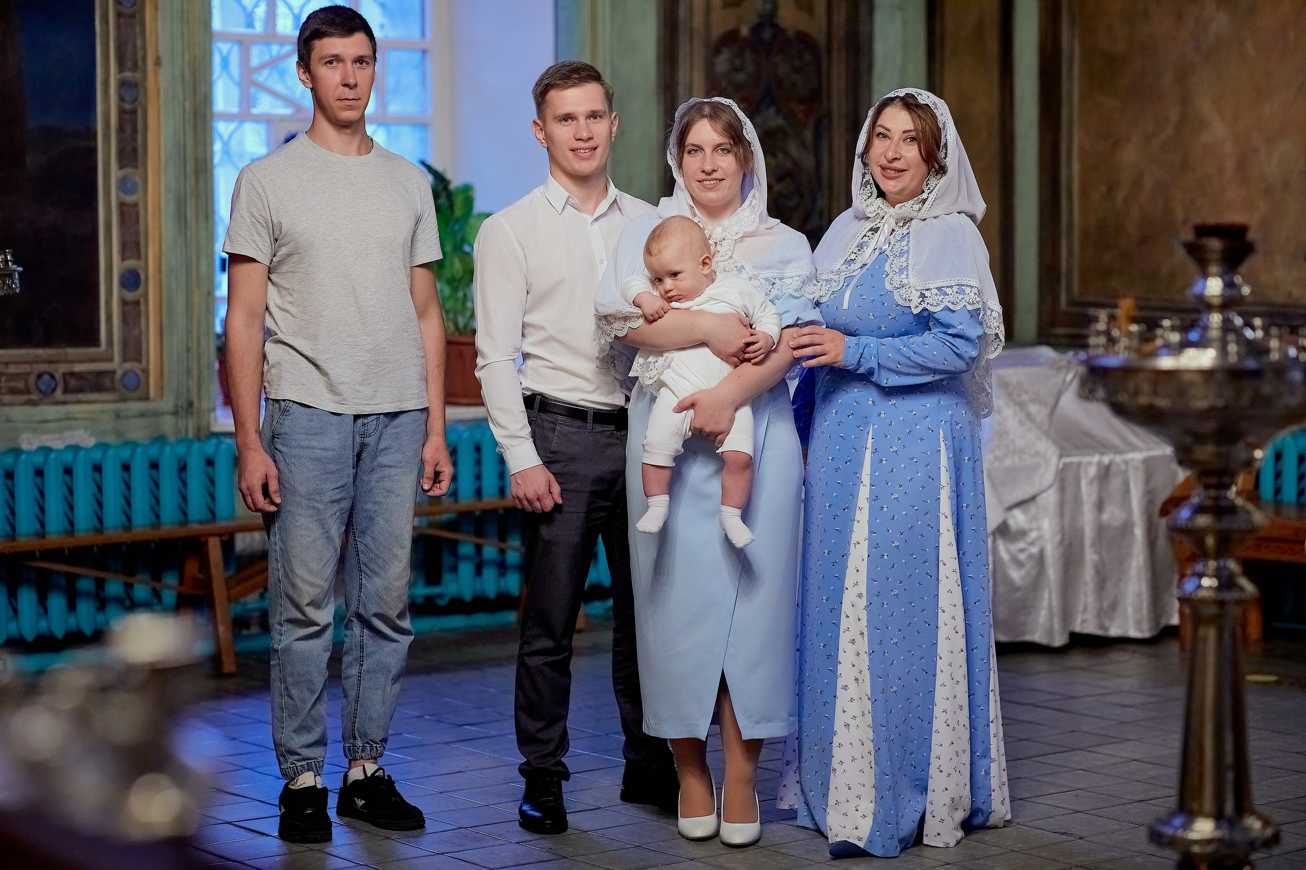 Крещение Егорушки. Семейный и детский фотограф в Ярославле Юлия Галашина