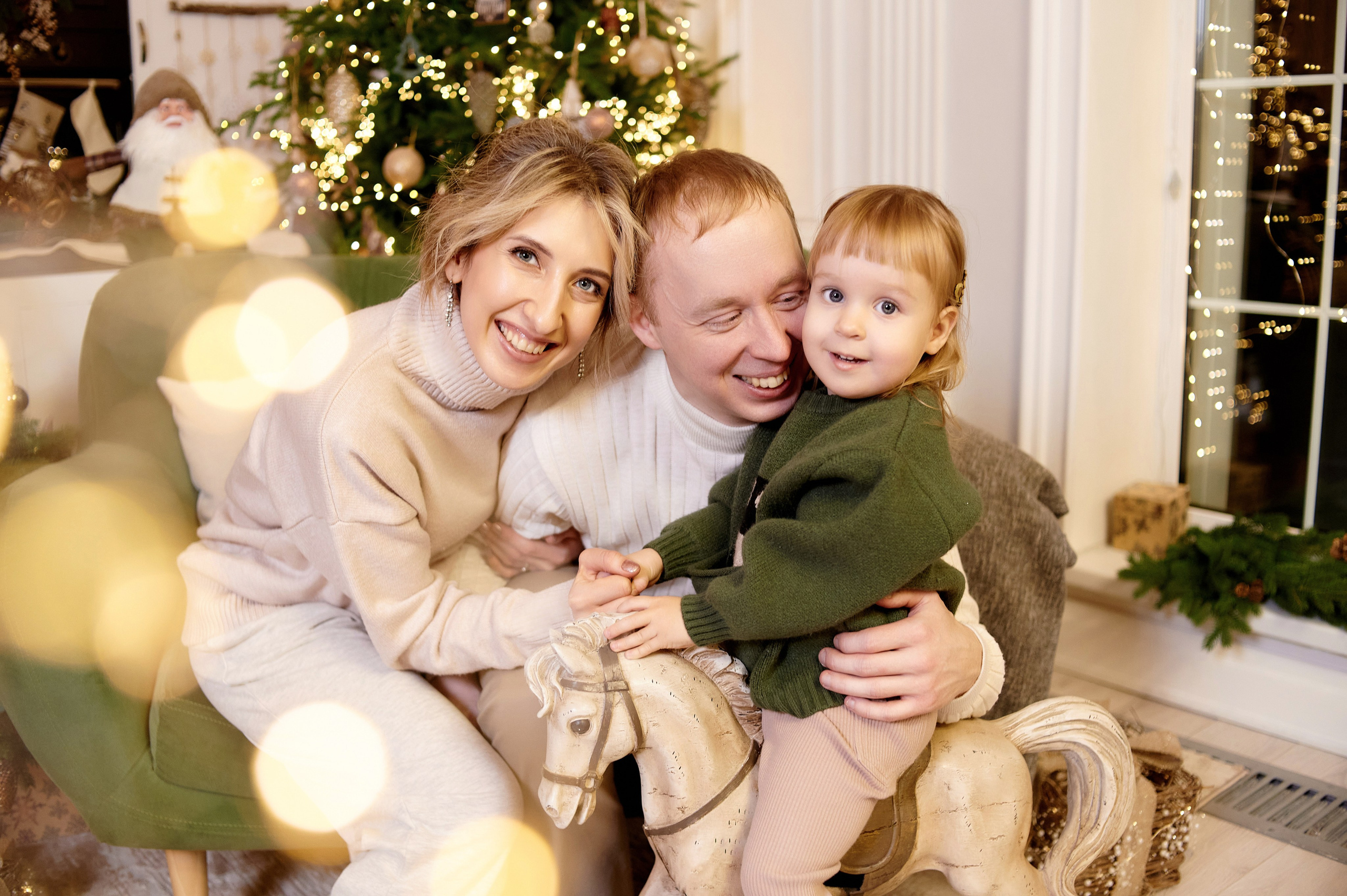 Новогодняя история. Семейный и детский фотограф в г. Ногинске Ангелина Хасанова