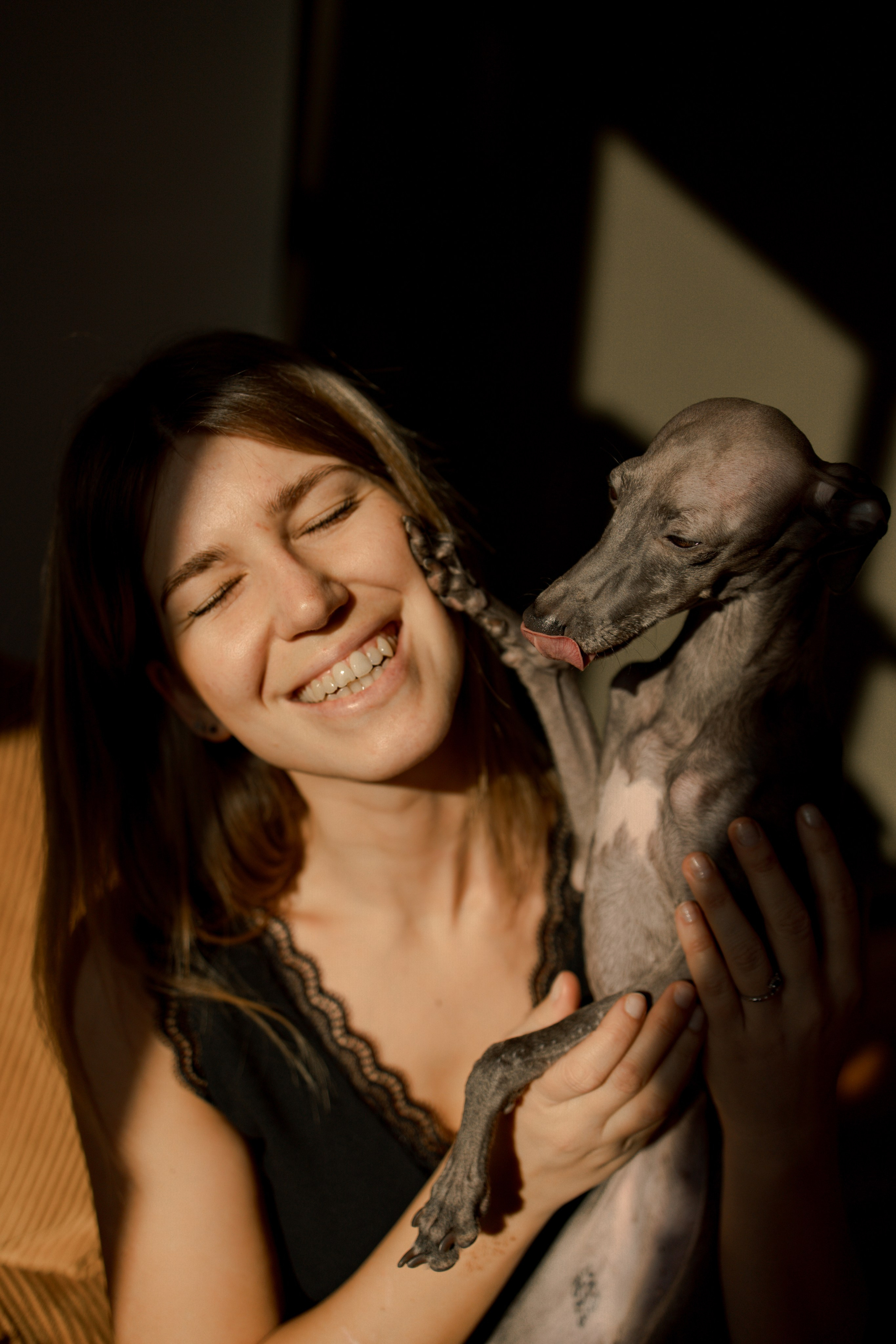 Ксюша и Луна. Фотограф — Анималист | Санкт-Петербург