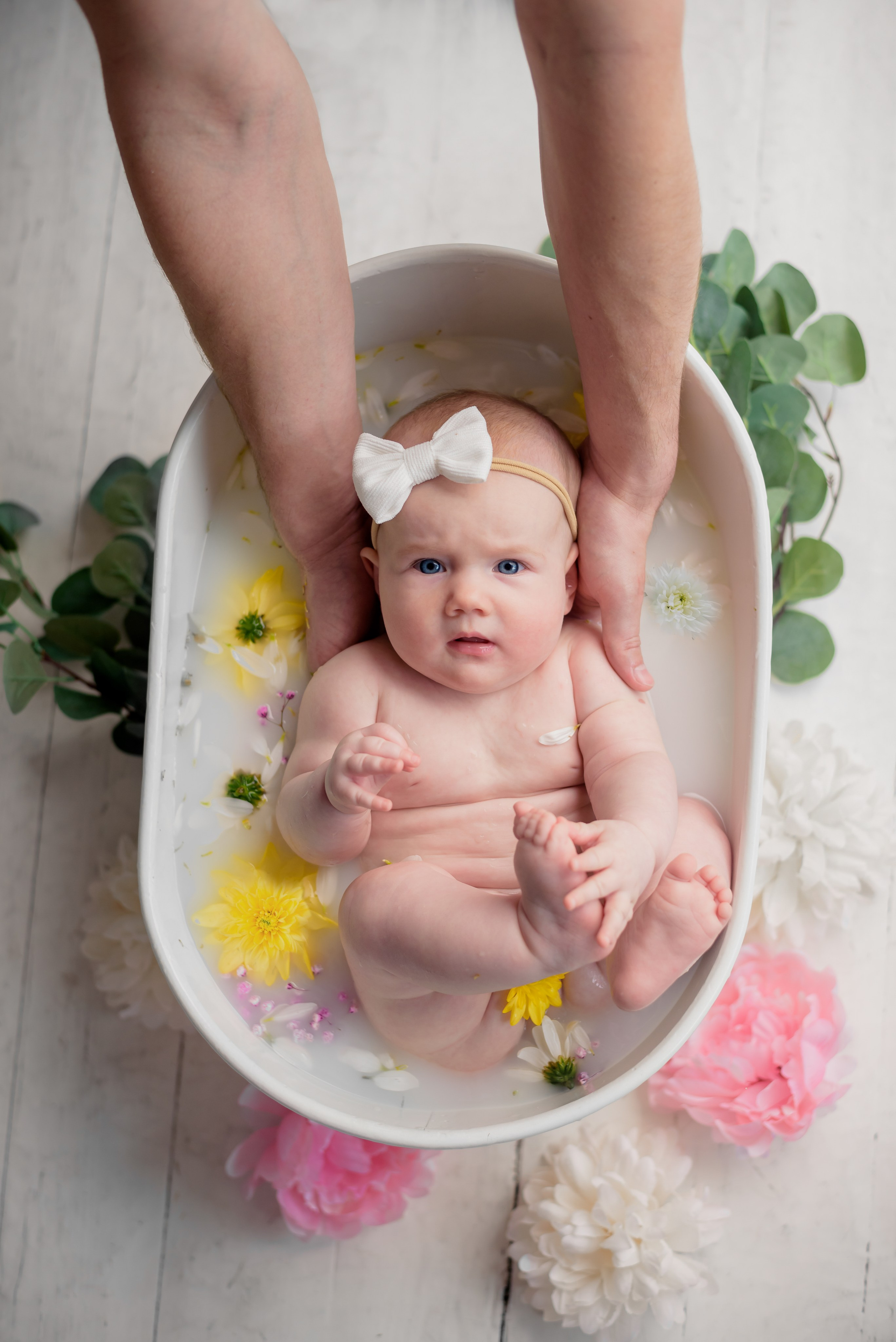 Купание. Фотограф новорожденных во Владимире Анастасия Воробьева