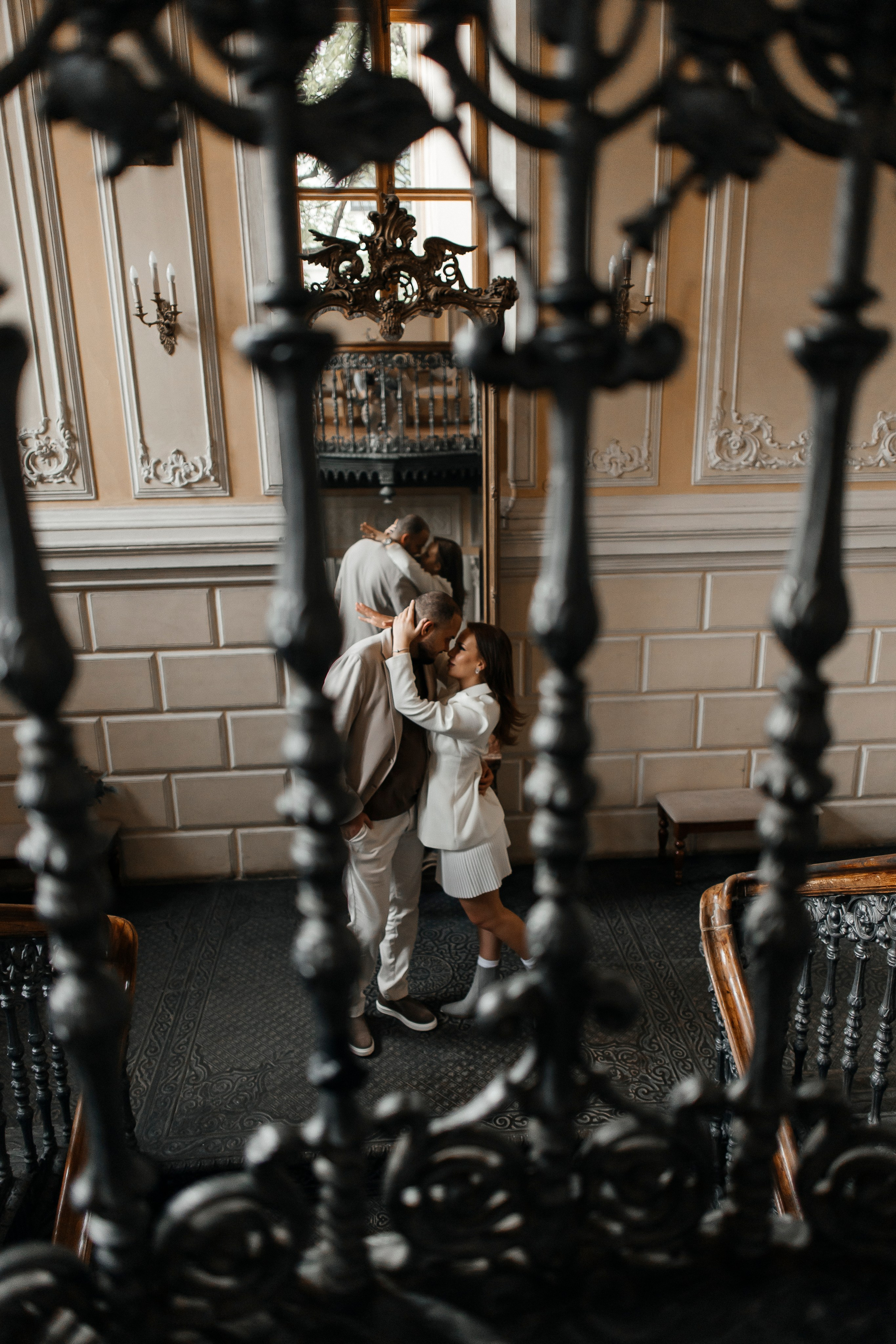 Анастасия и Мостафа (библиотека + прогулка). Фотограф в Москве Екатерина Потапова