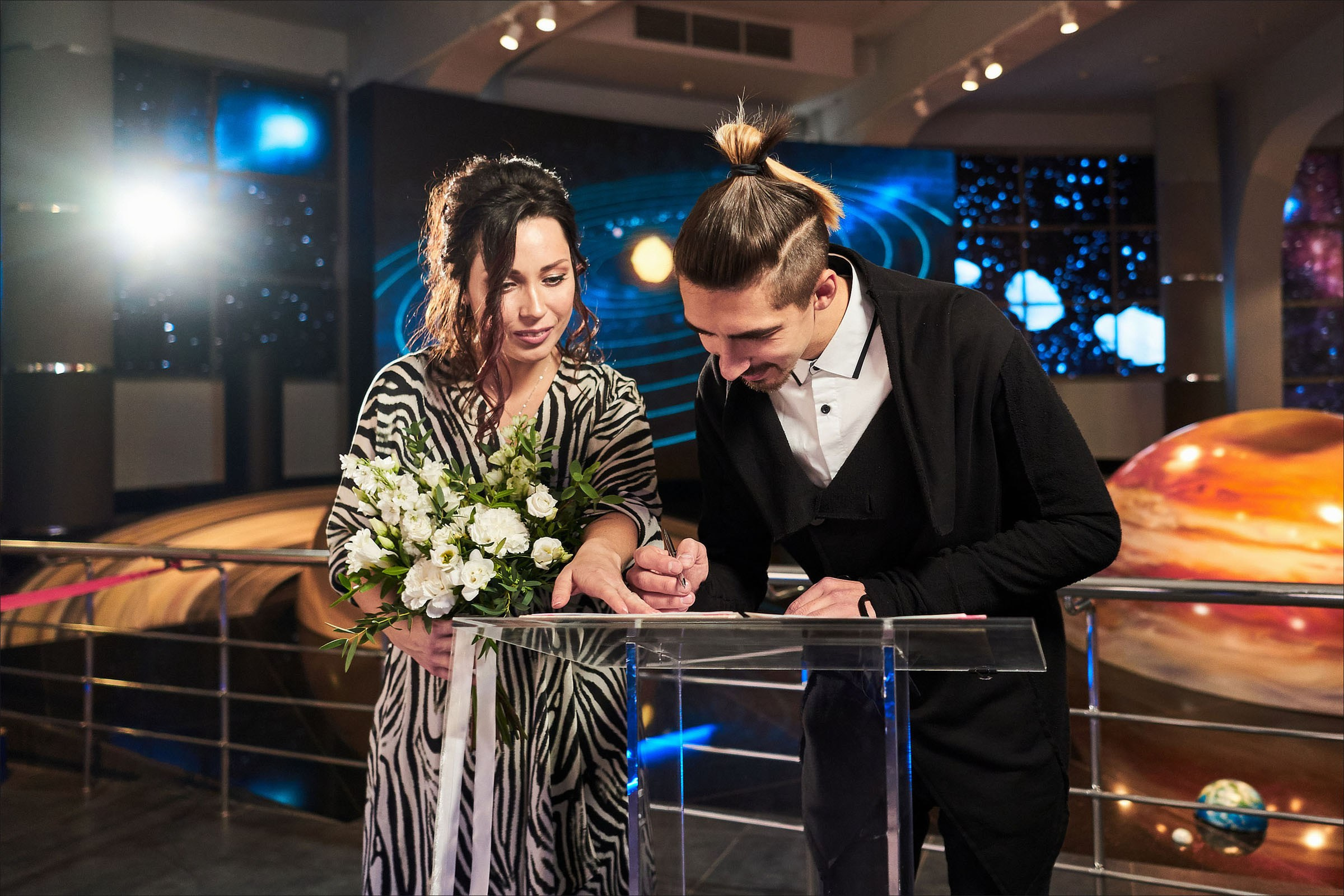 Регистрация Ани и Александра. Фотограф в Москве Нафиков Руслан. Репортажная съемка, Портрет