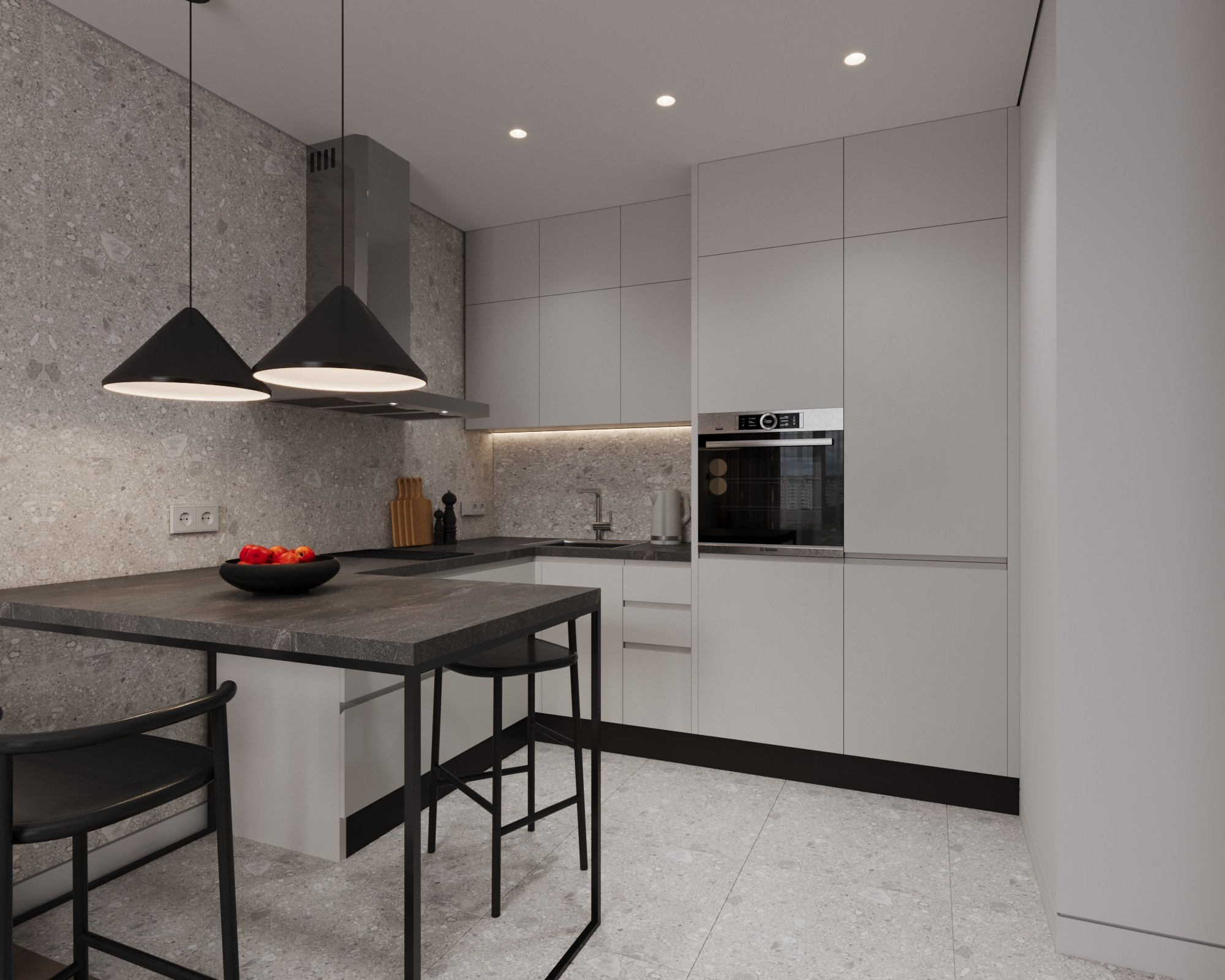 Квартира в ЖК КИТ. Архитектура. Интерьер. Корниенко Маргарита