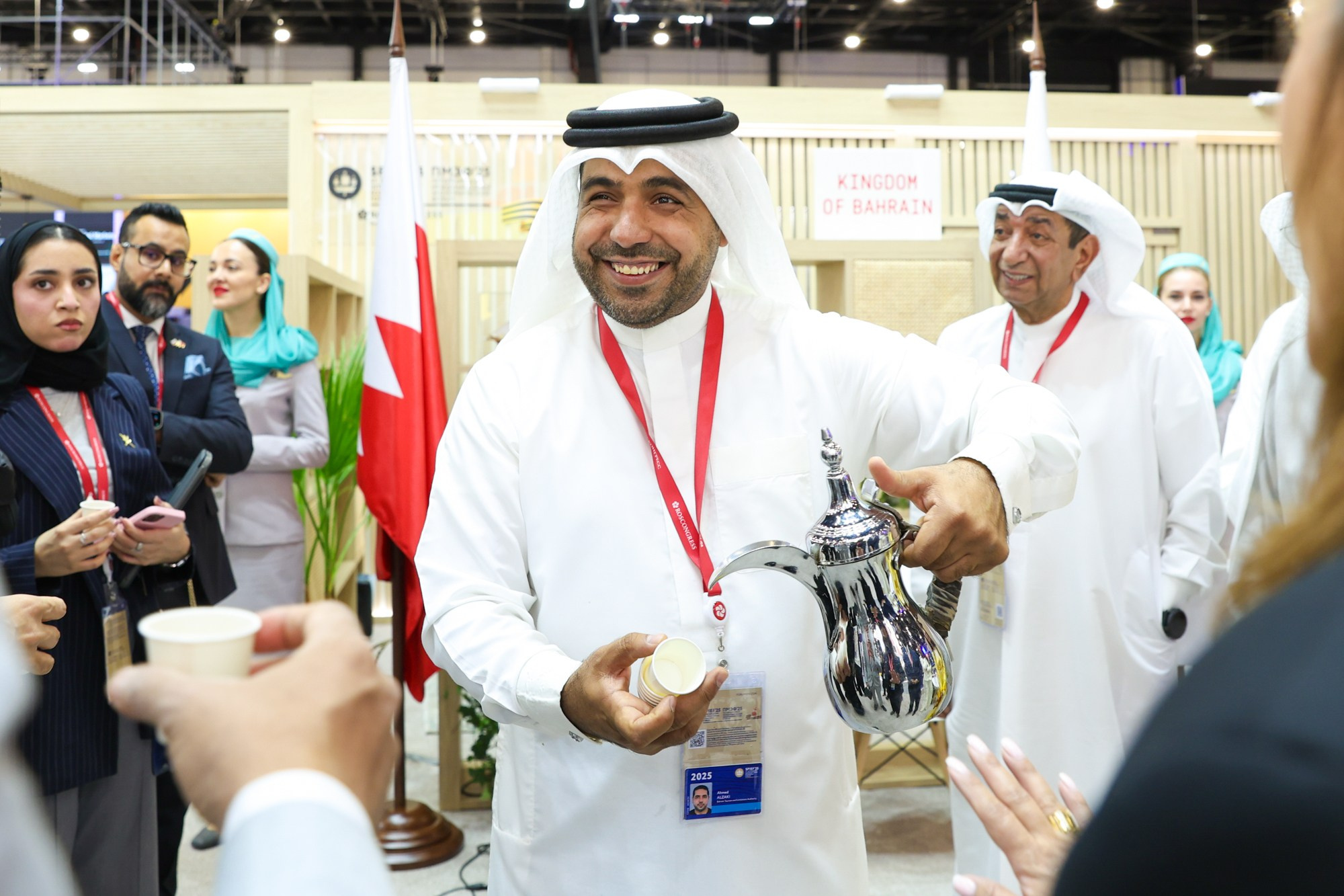 Стенд Королевства Бахрейн на ПМЭФ 2025. Фотограф Дарья Попова
