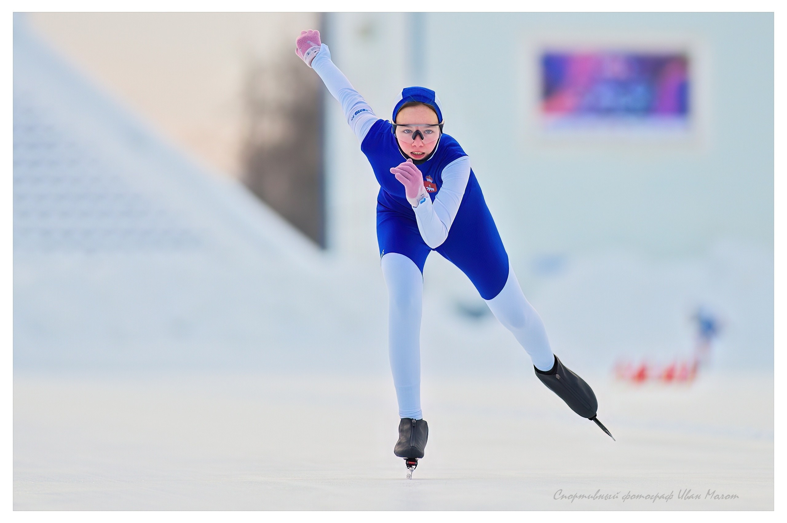 Конькобежный спорт. Спортивный фотограф Иван Молот (Киров)