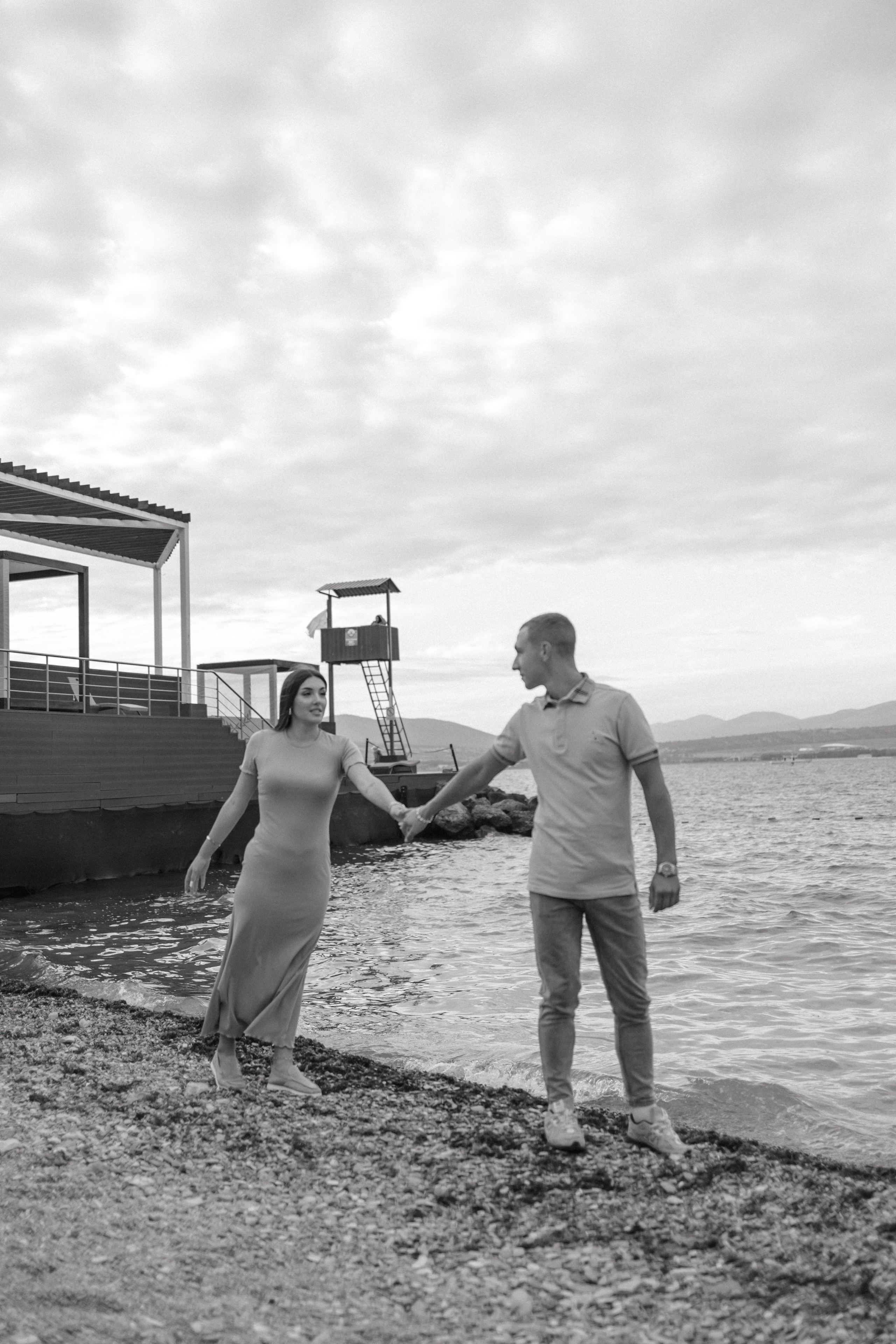 Лавстори пляж Метрополь. Семейный и портретный фотограф в Геленджике Любовь Бодрова