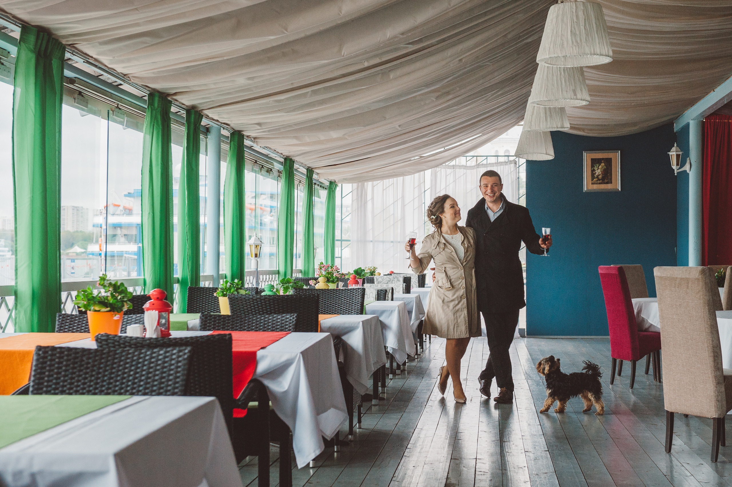 Свадебная фотосессия на Речном вокзале. Семейный фотограф в Москве Елена Снегирева