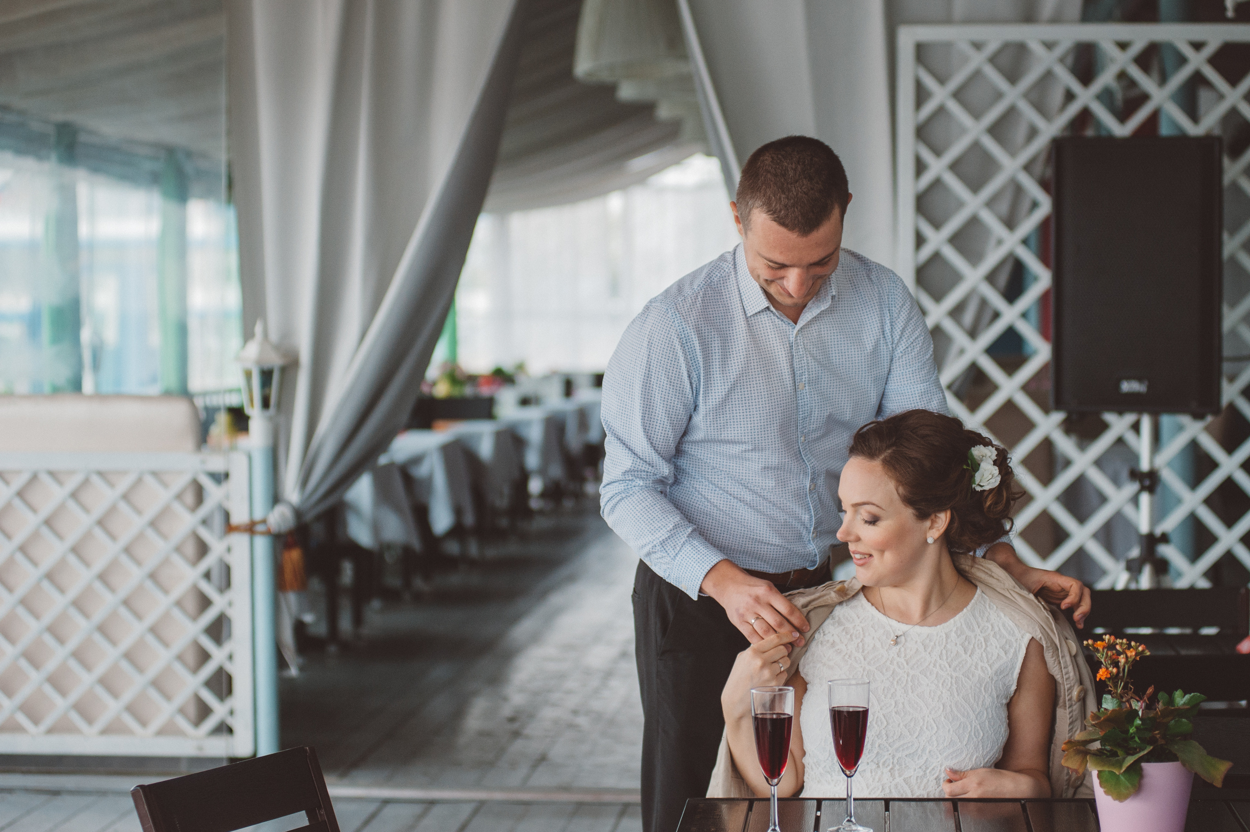 Свадебная фотосессия на Речном вокзале. Семейный фотограф в Москве Елена Снегирева