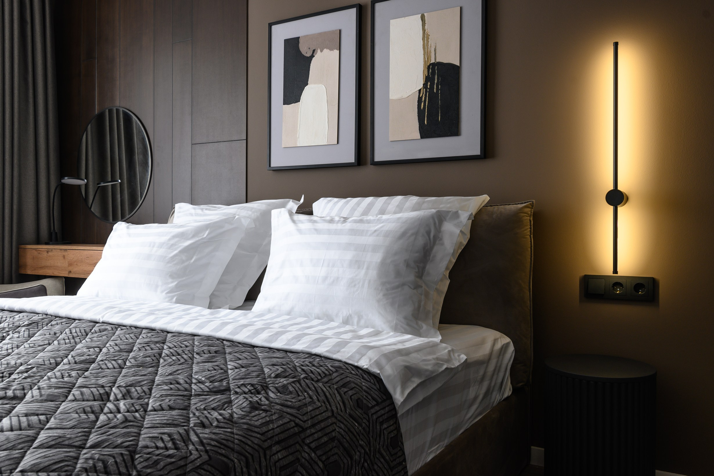 Дизайн квартиры на Кутузовском. Дизайнер интерьера Юлия Лебедева. Москва