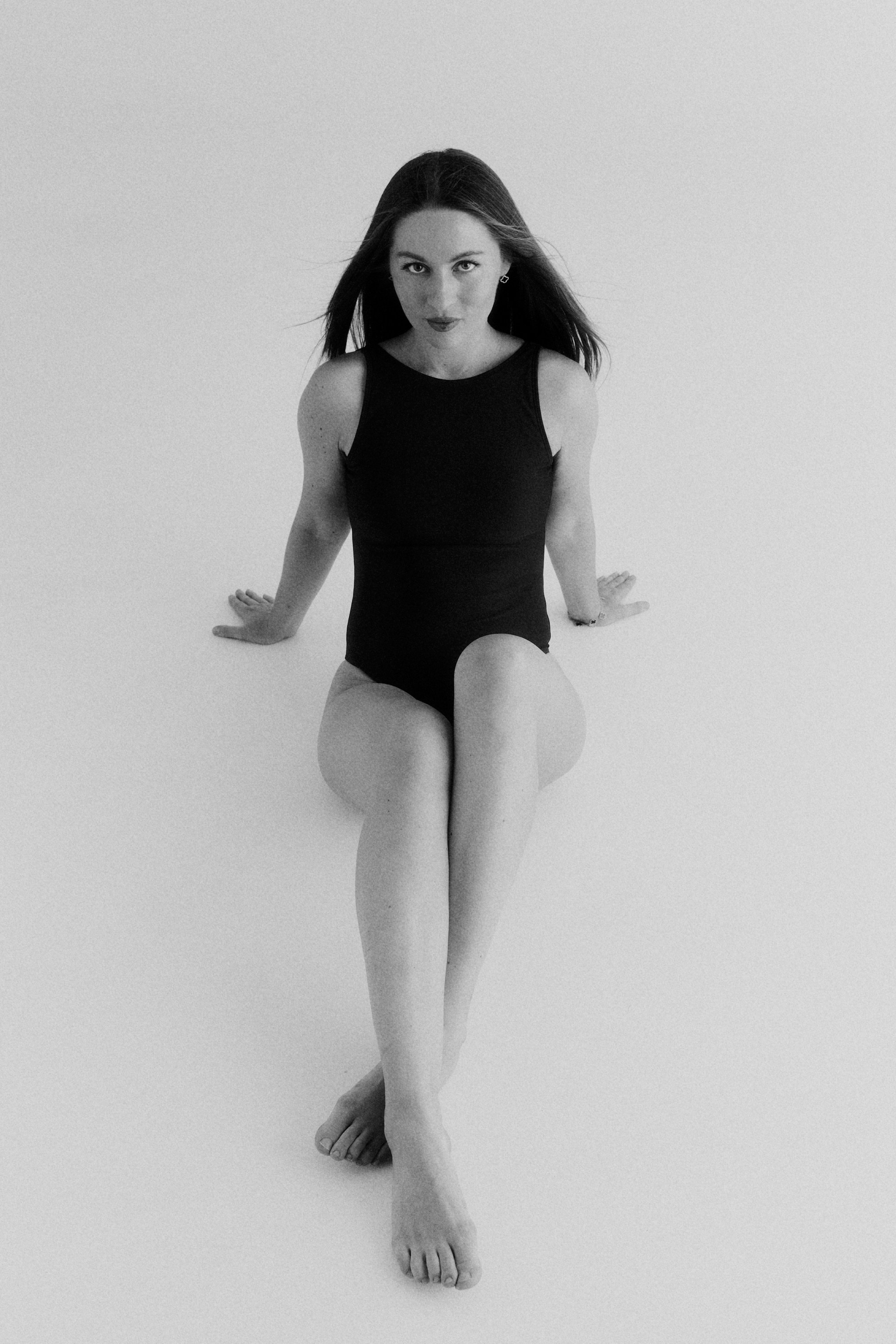 Ч/б фотосессия для Риты