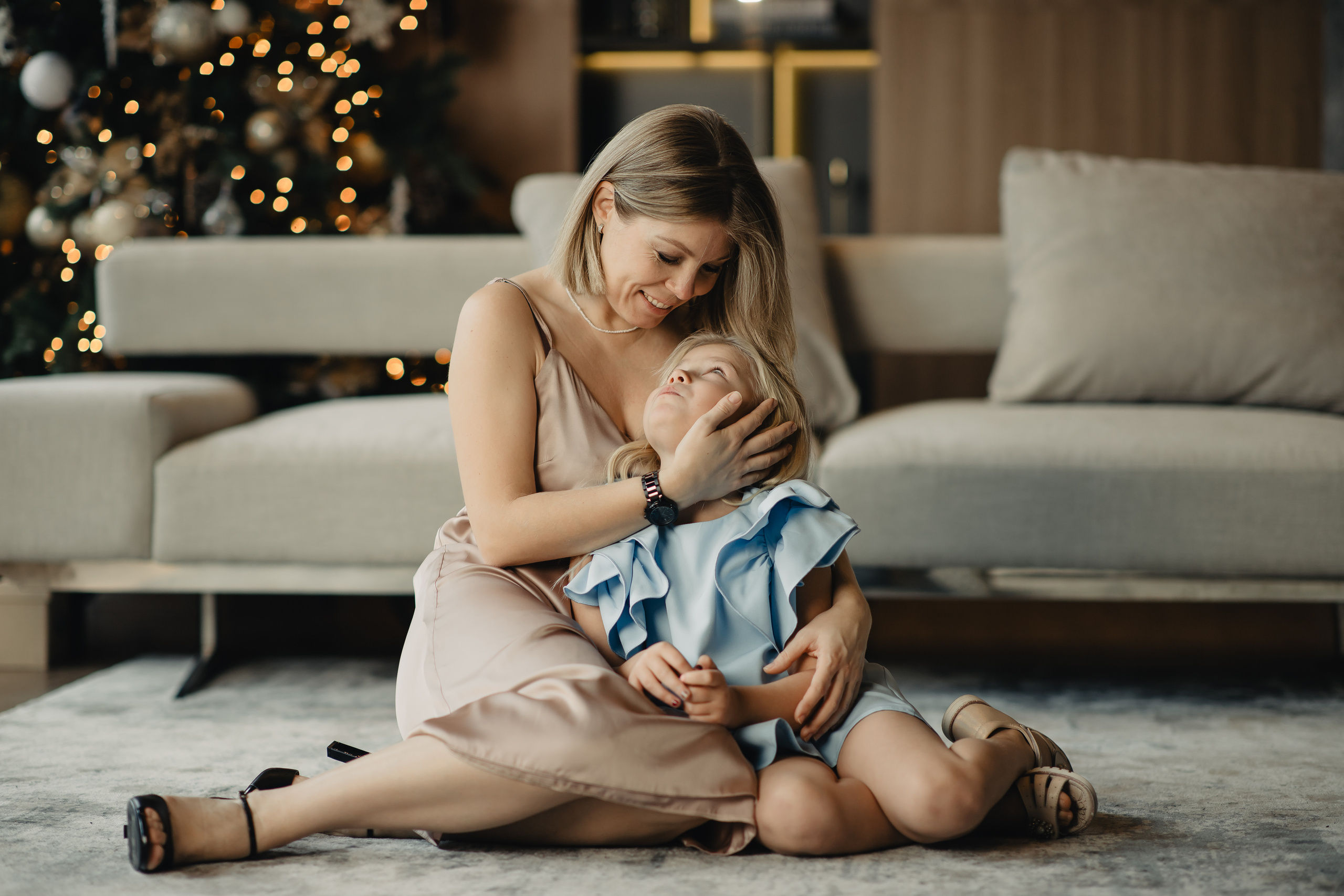 Новогодняя съемка_Лёша, Таня, Полина и Влада. Анастасия Желамская. Фотограф. Москва