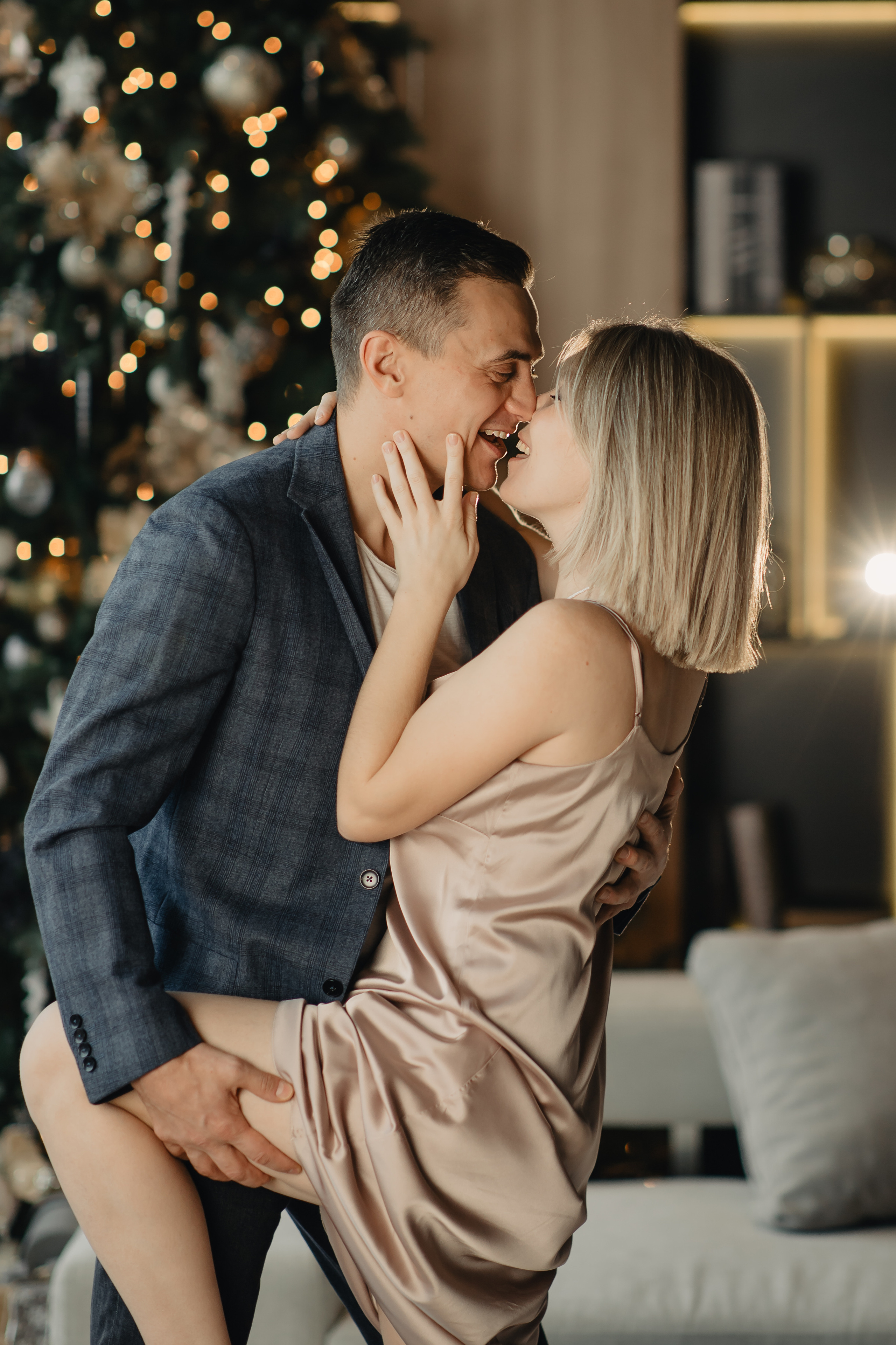 Новогодняя съемка_Лёша, Таня, Полина и Влада. Анастасия Желамская. Фотограф. Москва