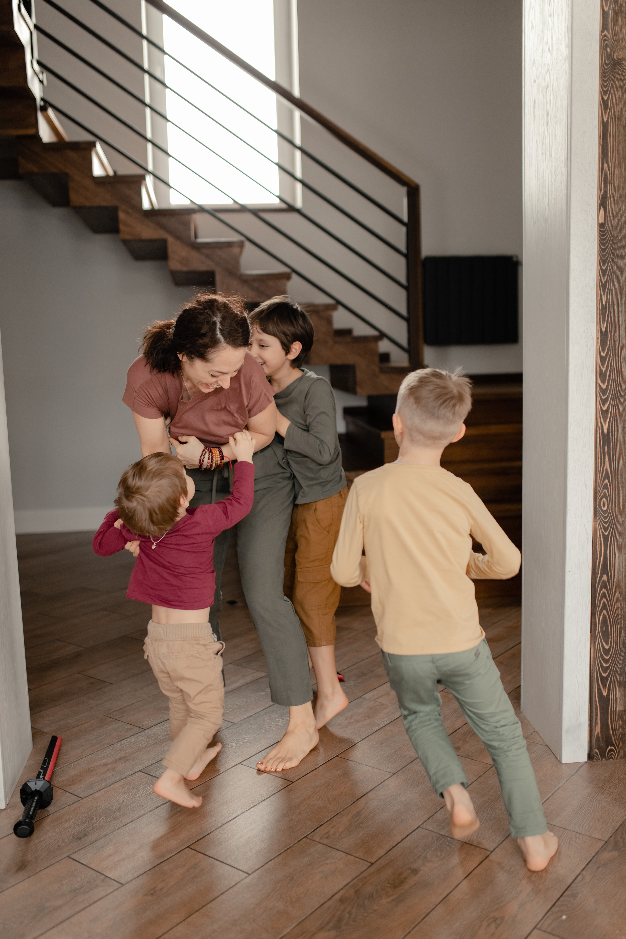 Семейная съемка_Денис, Наташа и мальчишки. Анастасия Желамская. Фотограф. Москва