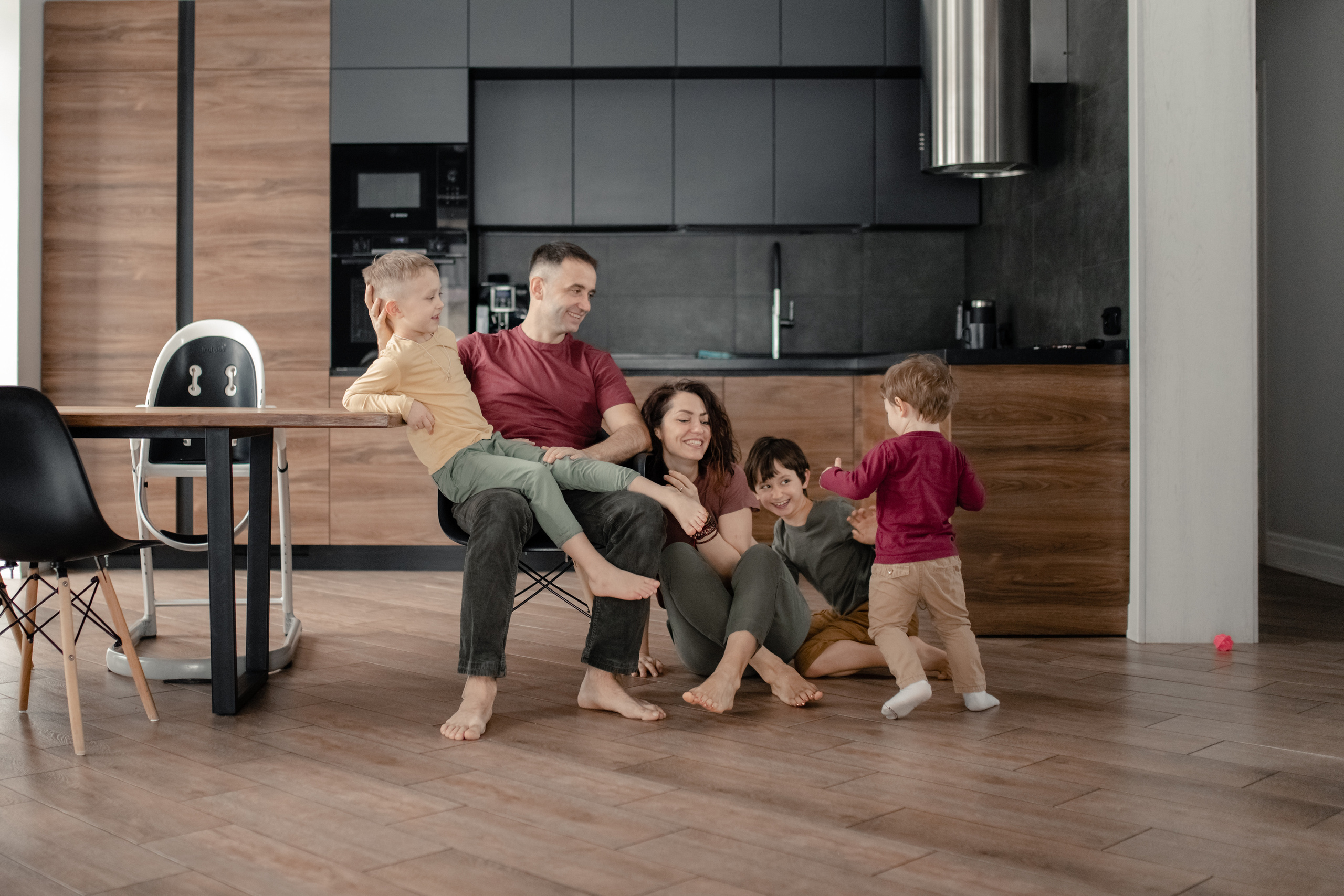 Семейная съемка_Денис, Наташа и мальчишки. Анастасия Желамская. Фотограф. Москва