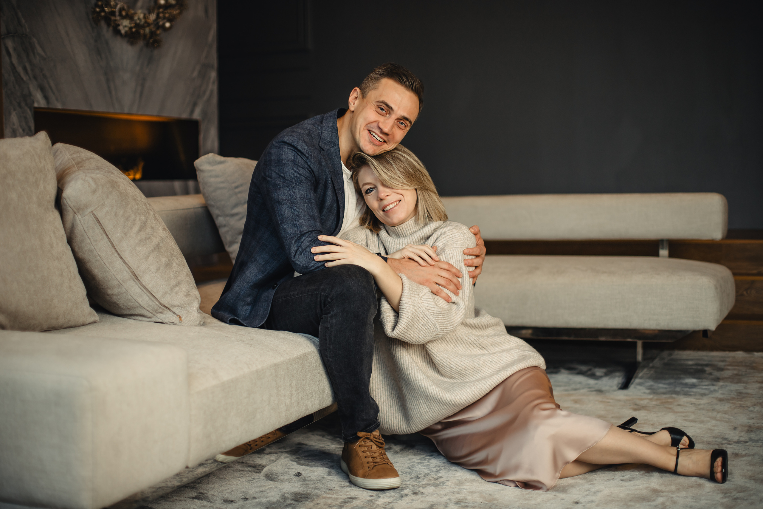 Новогодняя съемка_Лёша, Таня, Полина и Влада. Анастасия Желамская. Фотограф. Москва