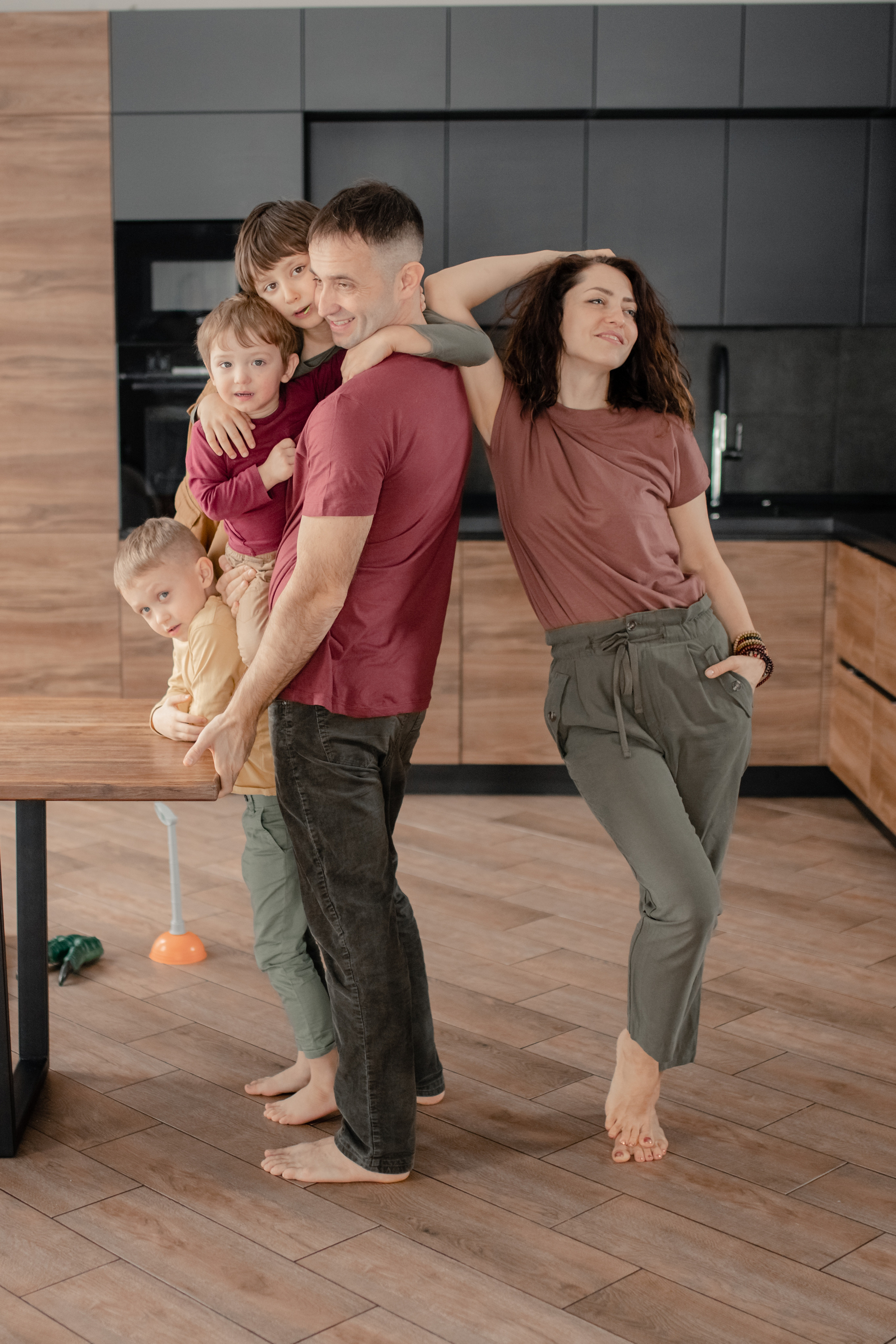 Семейная съемка_Денис, Наташа и мальчишки. Анастасия Желамская. Фотограф. Москва