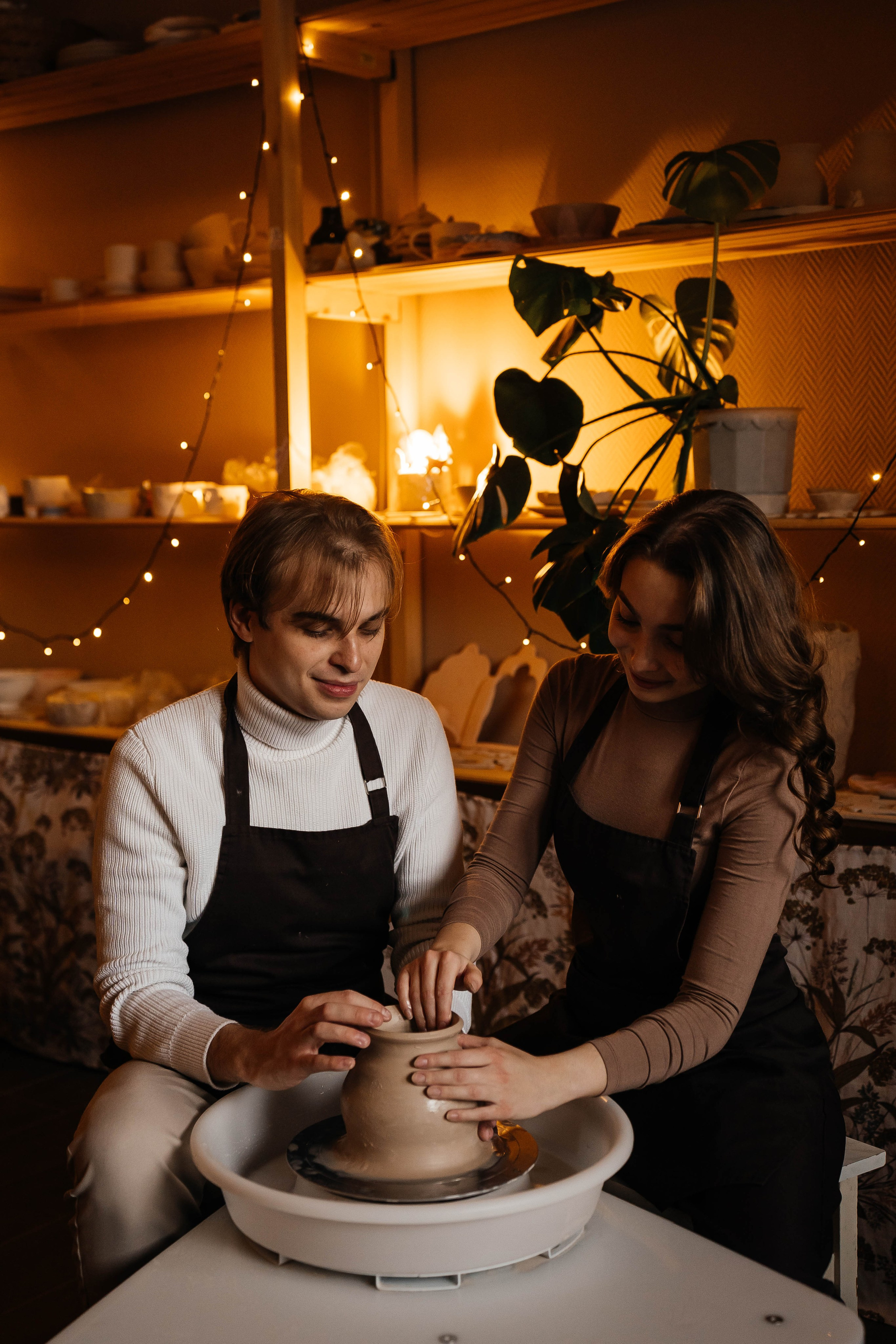 Однажды в гончарной мастерской. Семейный и свадебный фотограф в Саратове Евангелина Штах