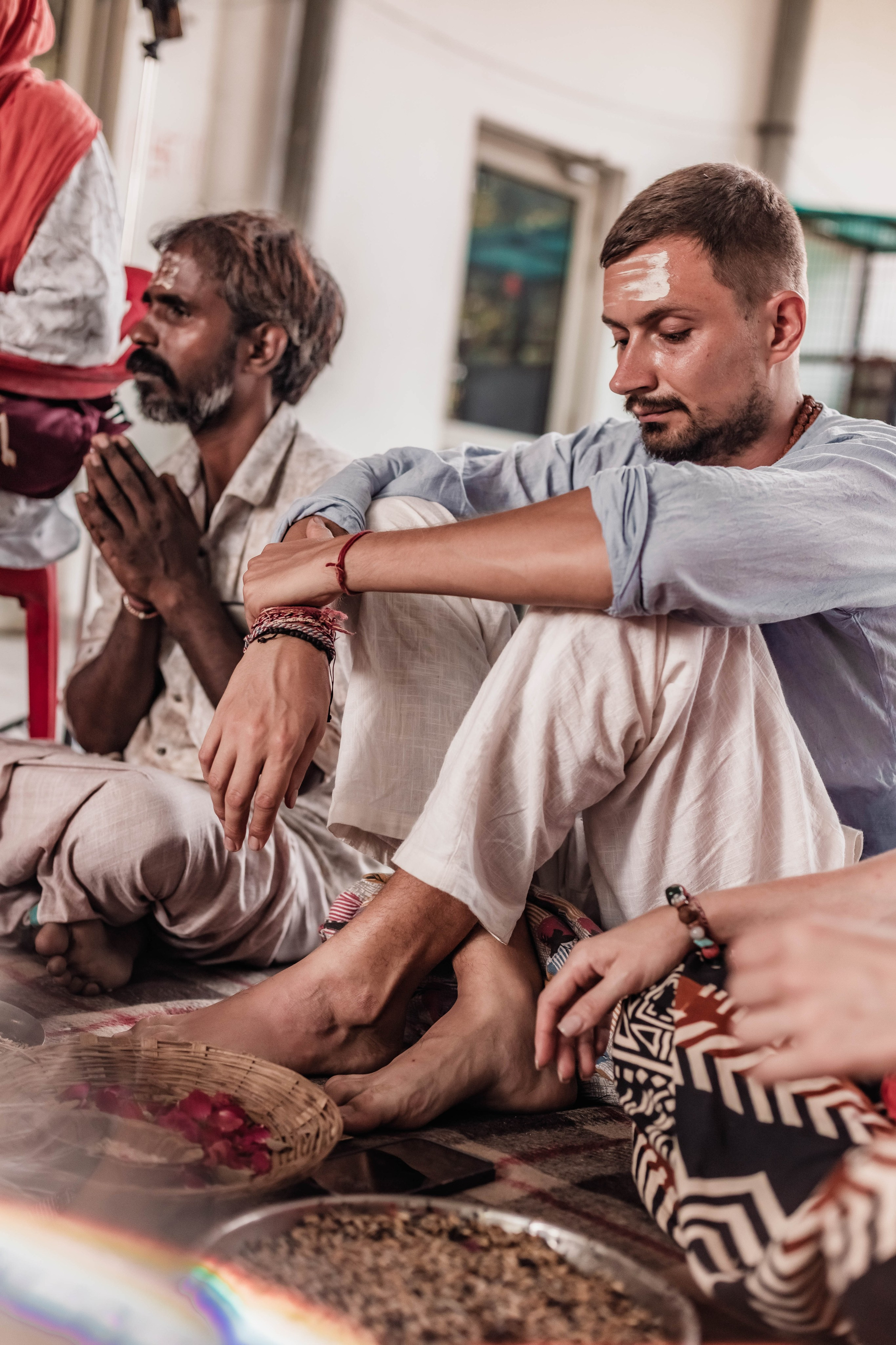 Pitri Paksha yagyas & poojas Devraha Baba ji ashram. Mariam Bagdasaryan