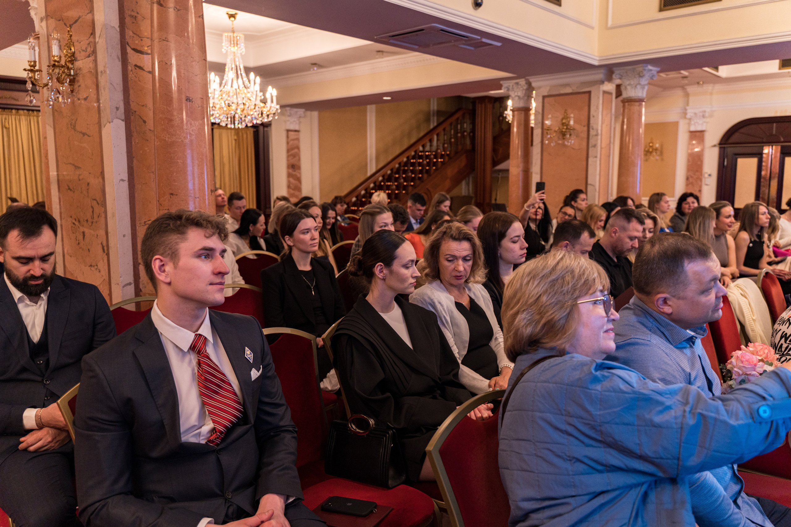 Вручение дипломов