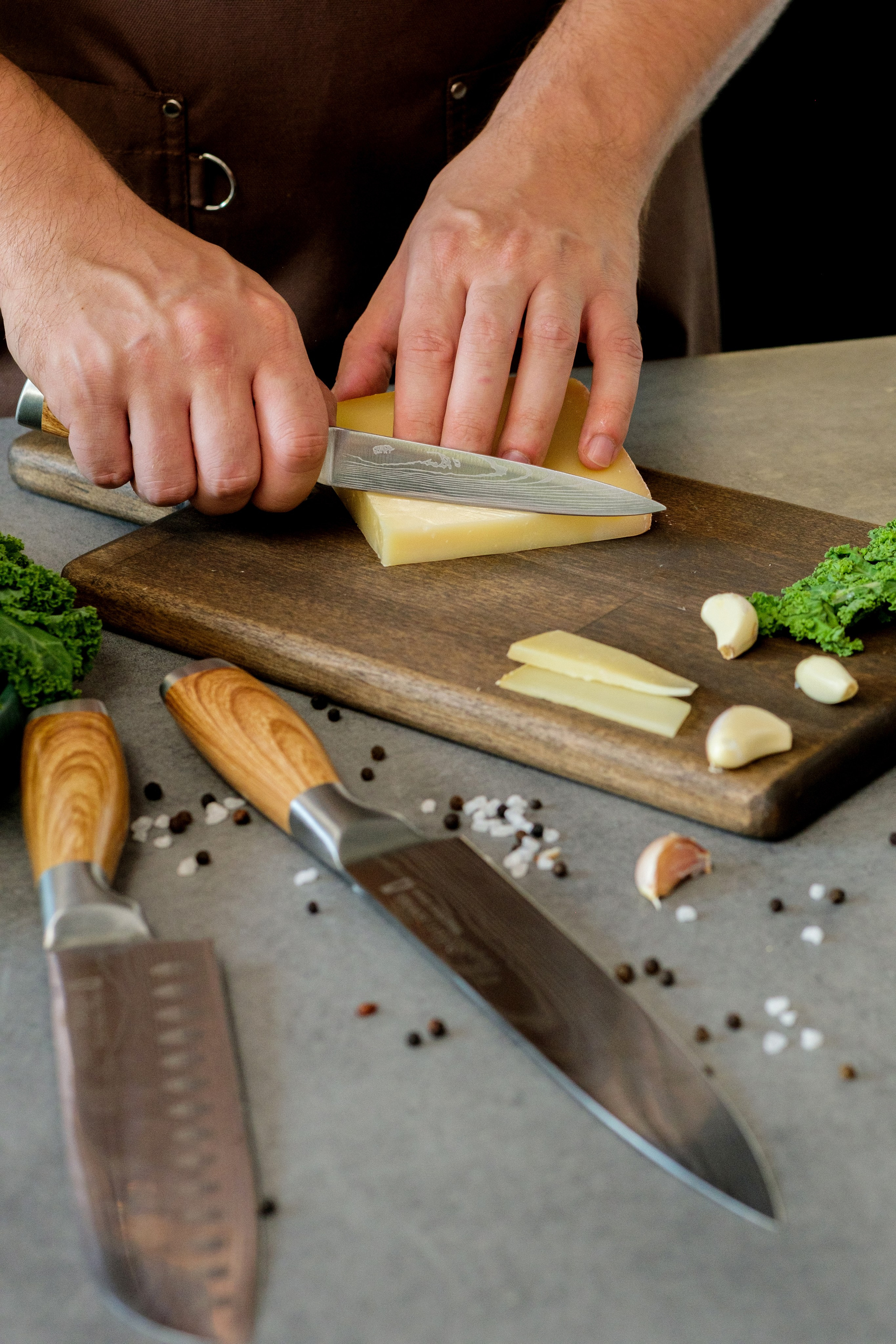 Подготовка к съемке кухонных ножей в СПб. Фотосессия для маркетплейсов