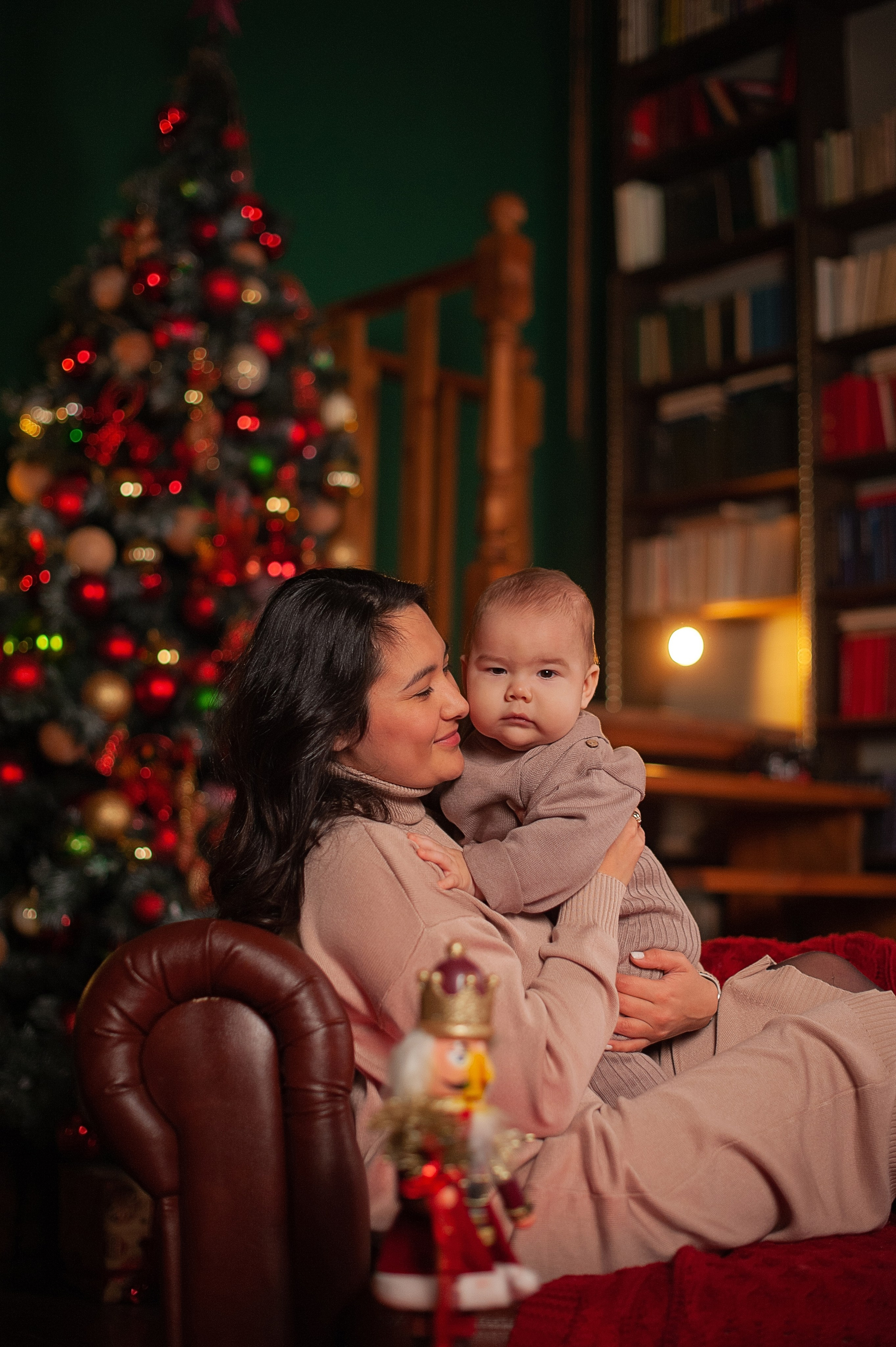 Новый год с мамой и папой. Семейный и детский фотограф в Казани Виктория Мерхи