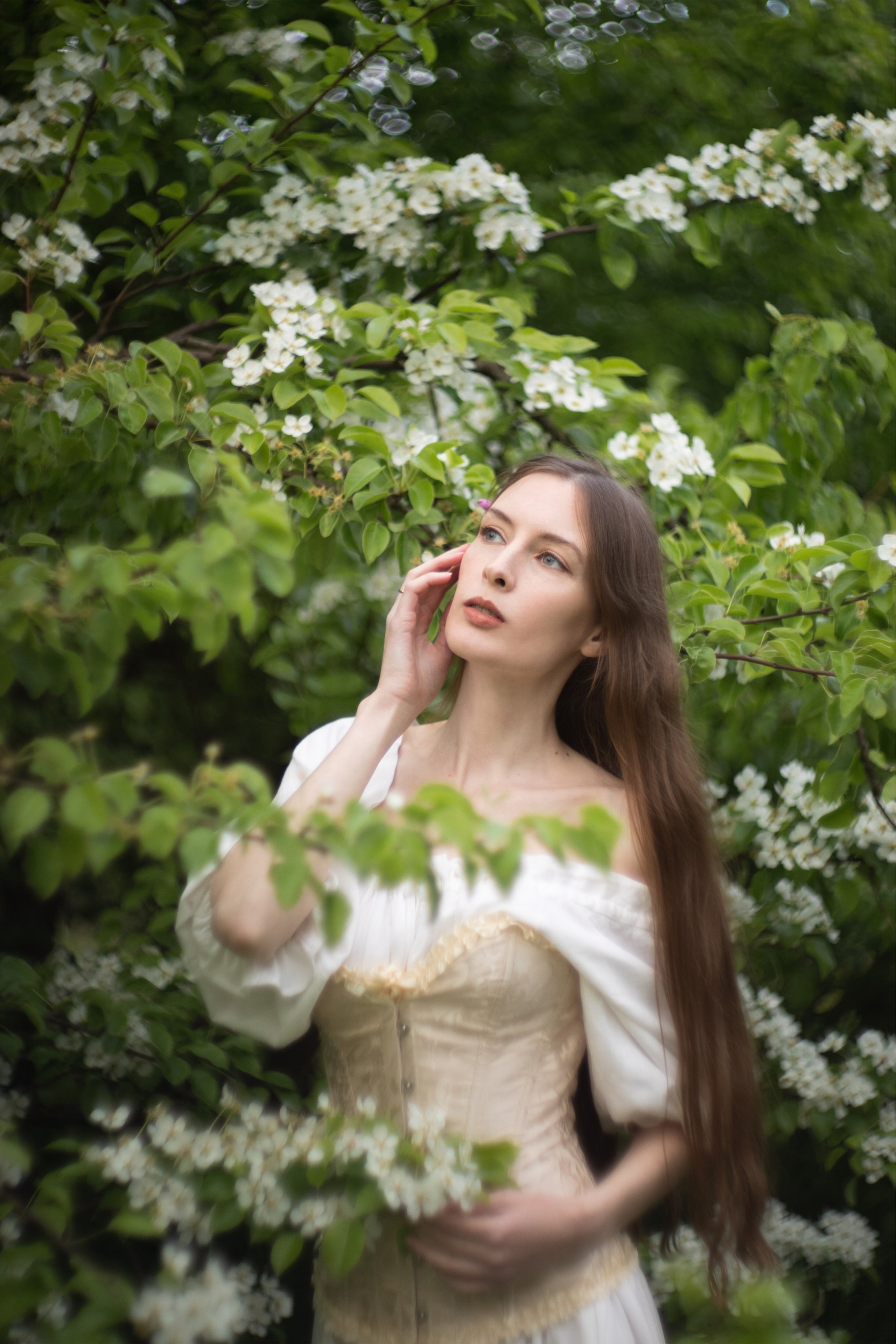 Пикник в розовых яблонях. Юлия Башкатова, сказочный фотограф, Москва