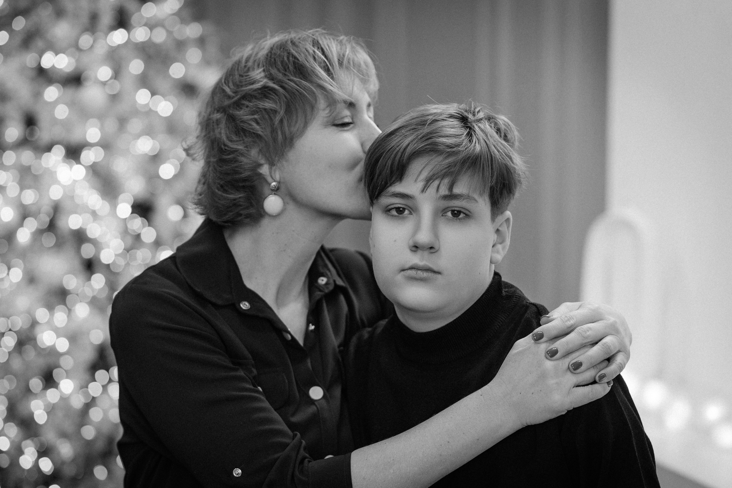 Семейная новогодняя фотосессия. Свадебный фотограф в Санкт-Петербурге Венера Ахметова