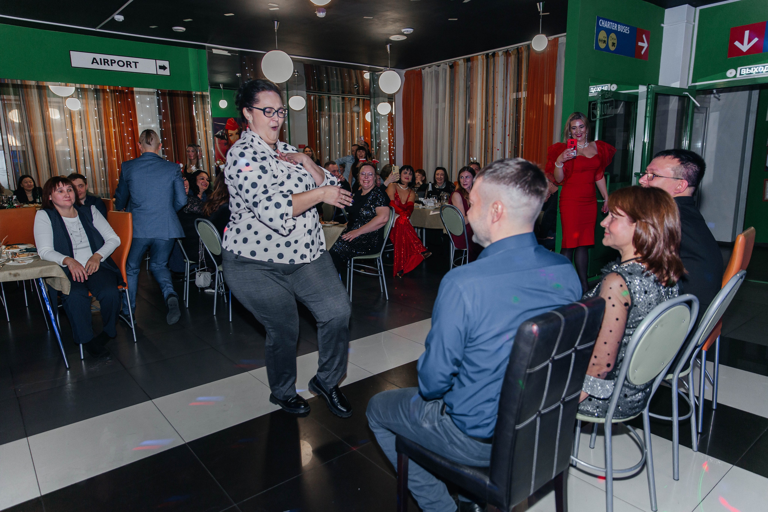 Новогодний корпоратив репортаж. Главная