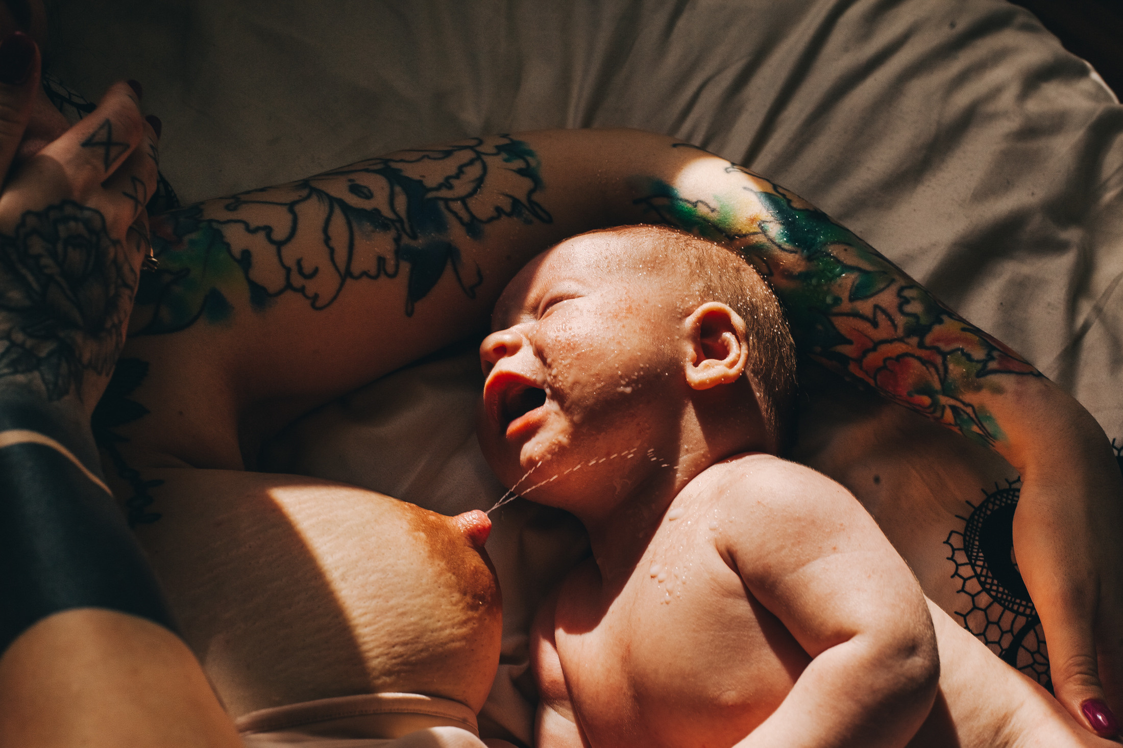 Про любовь и молоко. Семейный фотограф, фотограф родов, репортажей фотограф в Санкт-Петербу