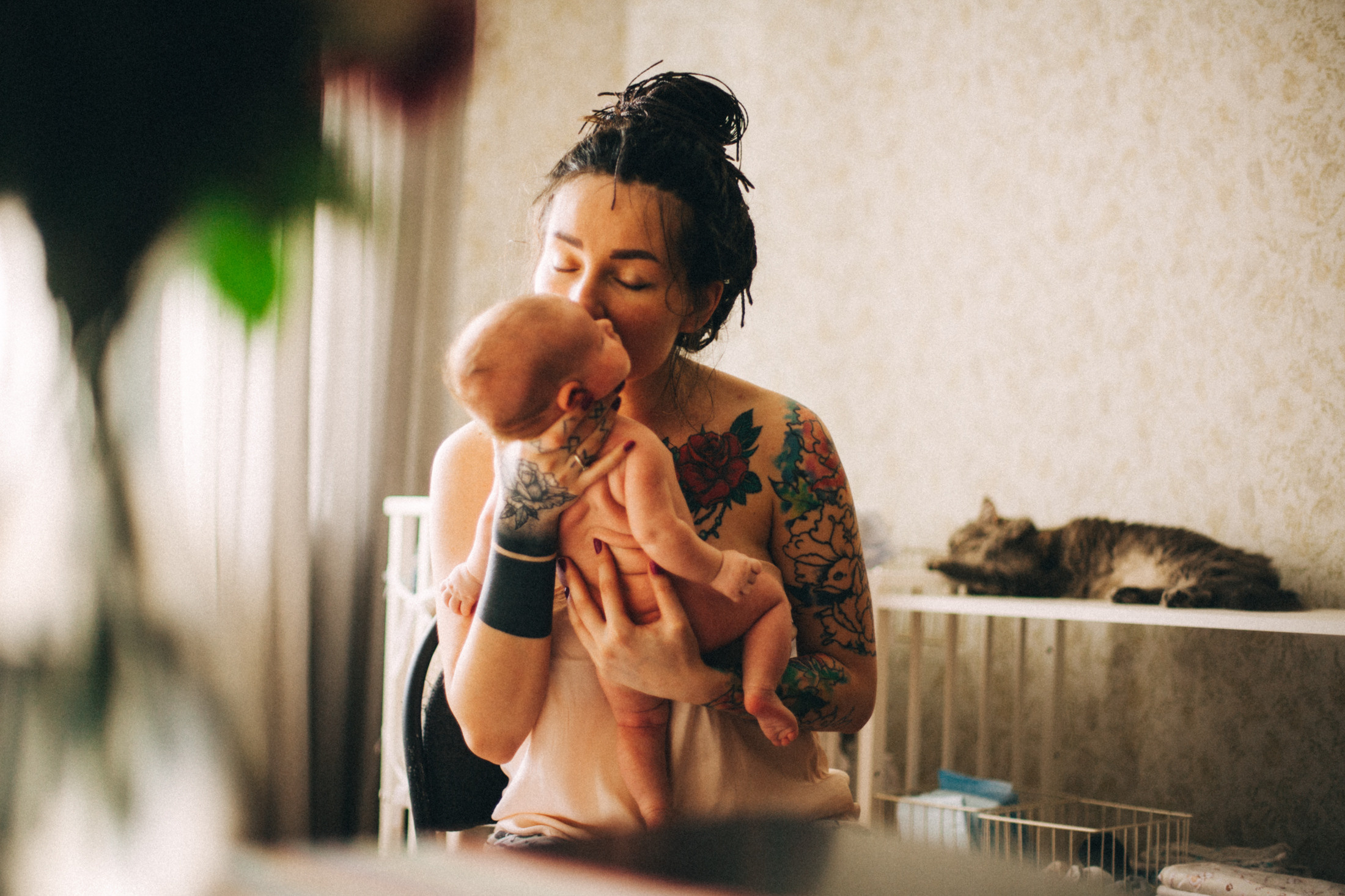 Про любовь и молоко. Семейный фотограф, фотограф родов, репортажей фотограф в Санкт-Петербу