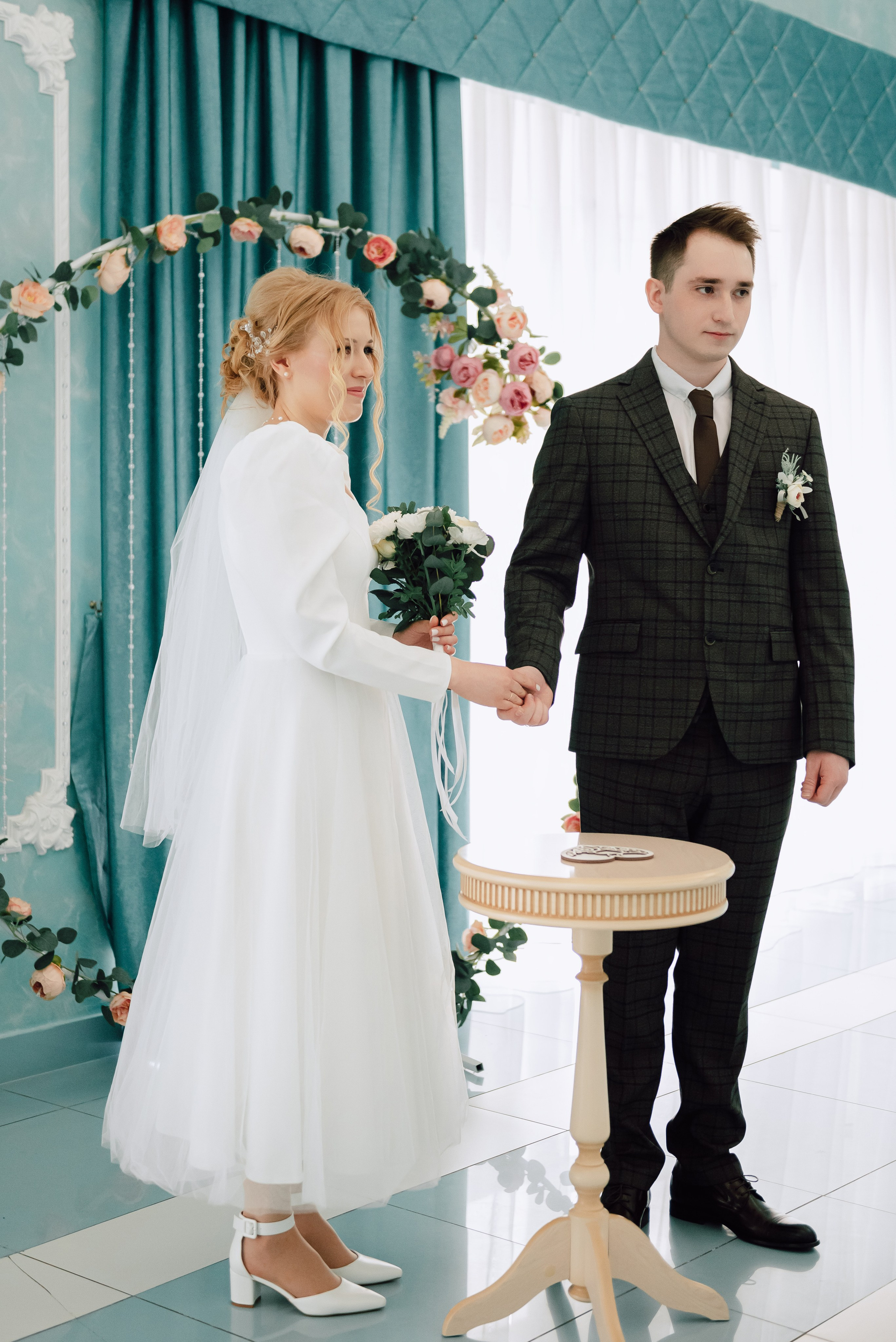 Свадебная фотосессия в рудничном загсе г. Кемерово