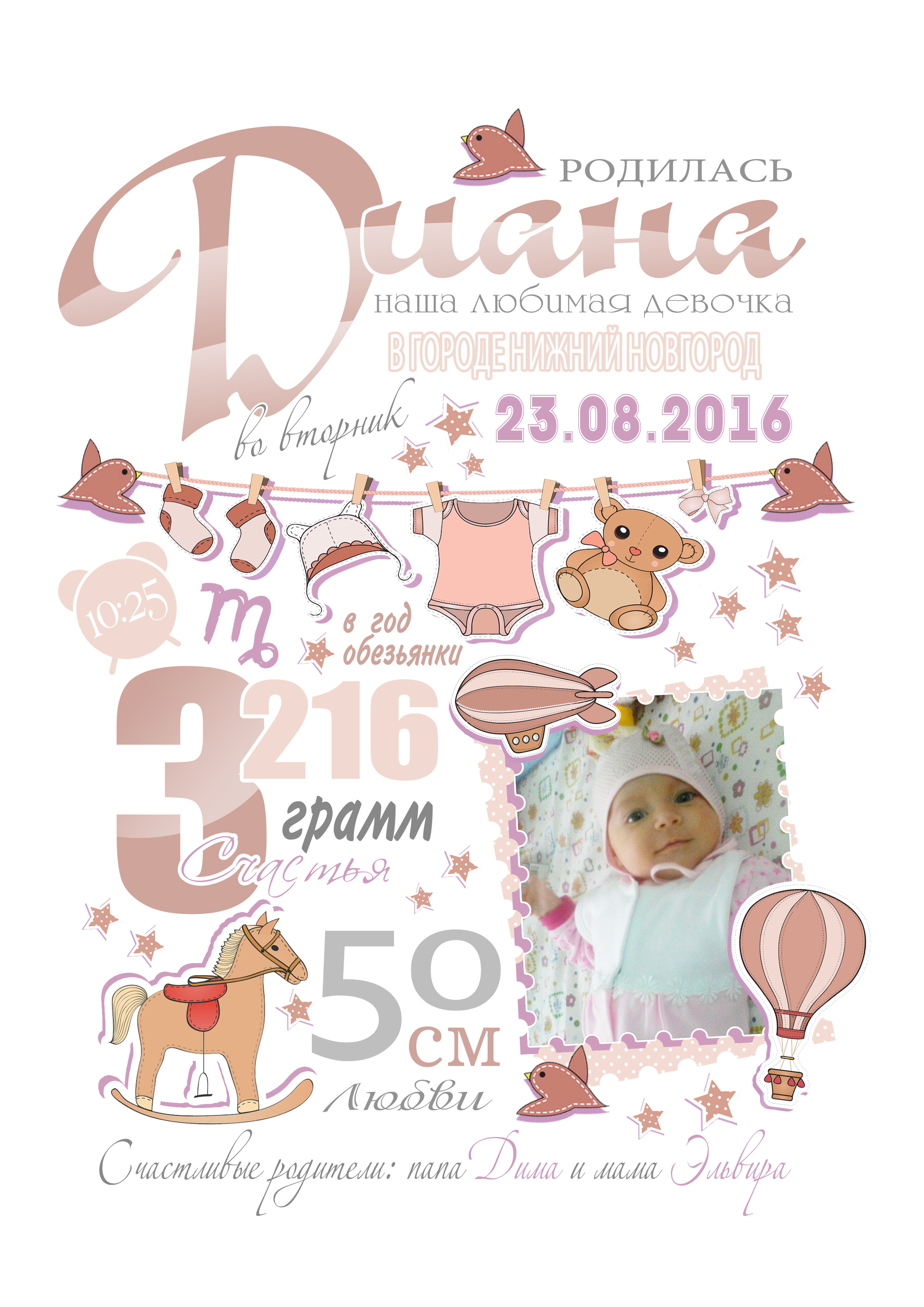 МЕТРИКА ДЛЯ МАЛЫШЕЙ. Свадебный, семейный фотограф в Дзержинске, Нижнем Новгороде Наталья Хр