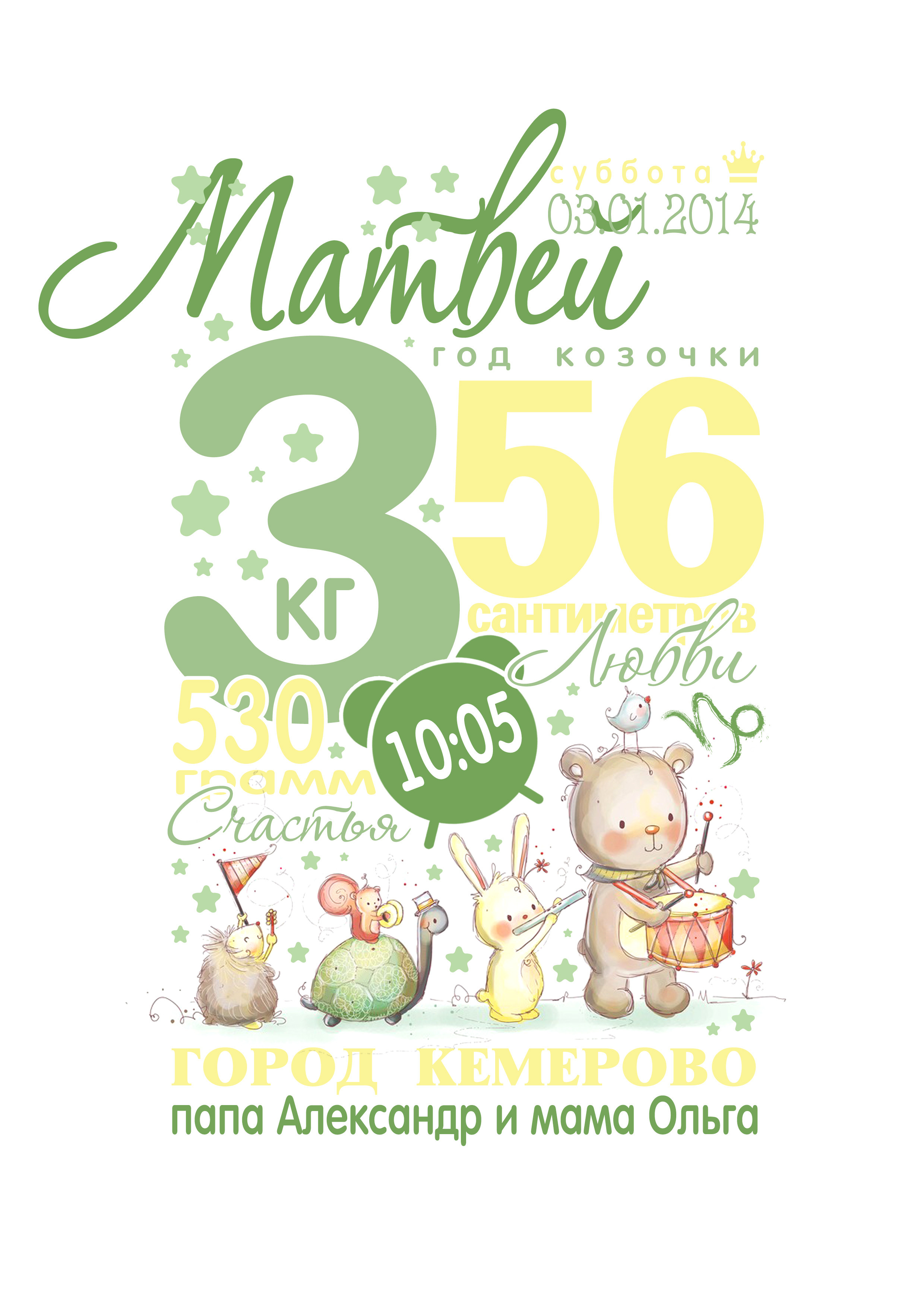 МЕТРИКА ДЛЯ МАЛЫШЕЙ. Свадебный, семейный фотограф в Дзержинске, Нижнем Новгороде Наталья Хр