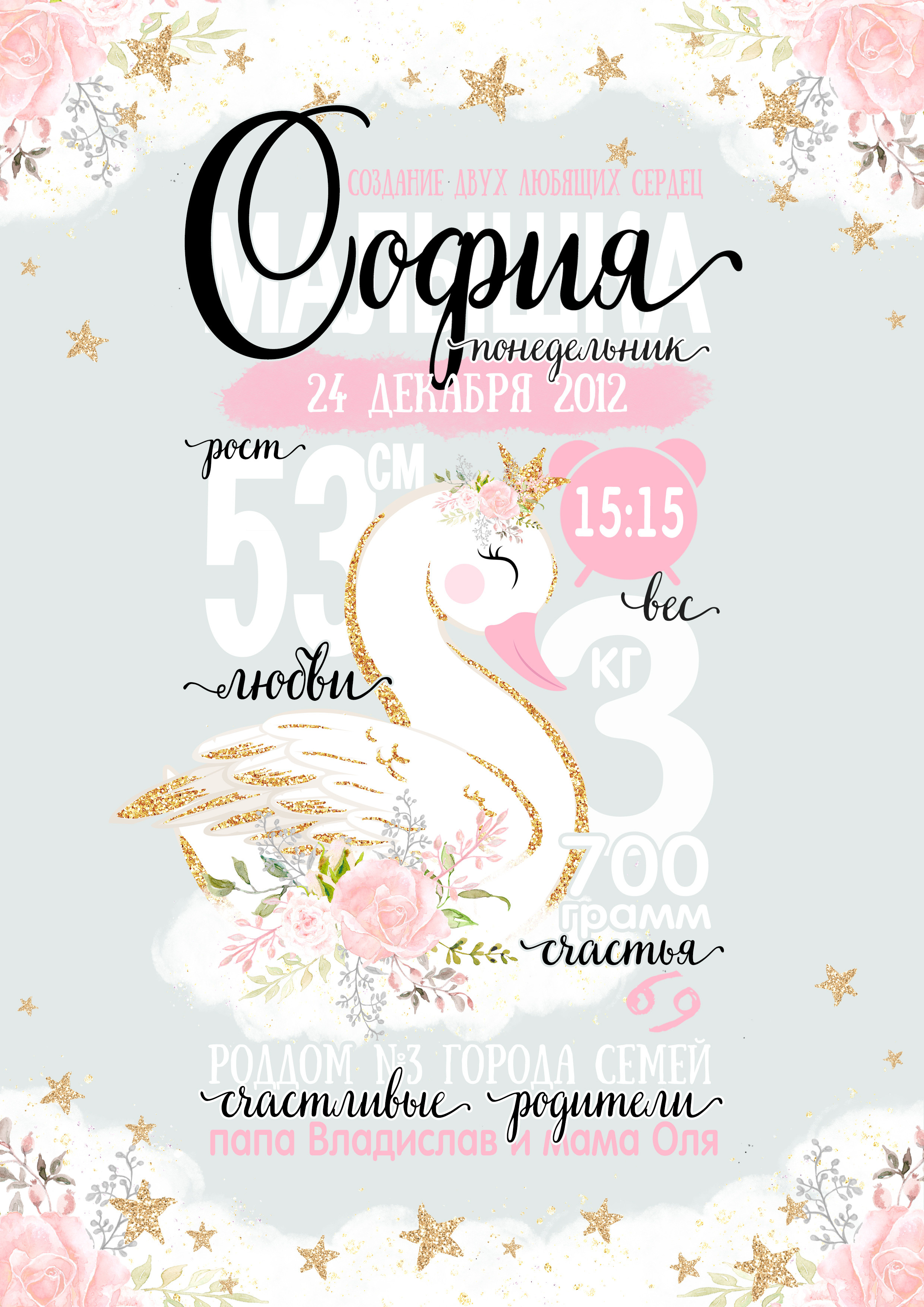 МЕТРИКА ДЛЯ МАЛЫШЕЙ. Свадебный, семейный фотограф в Дзержинске, Нижнем Новгороде Наталья Хр