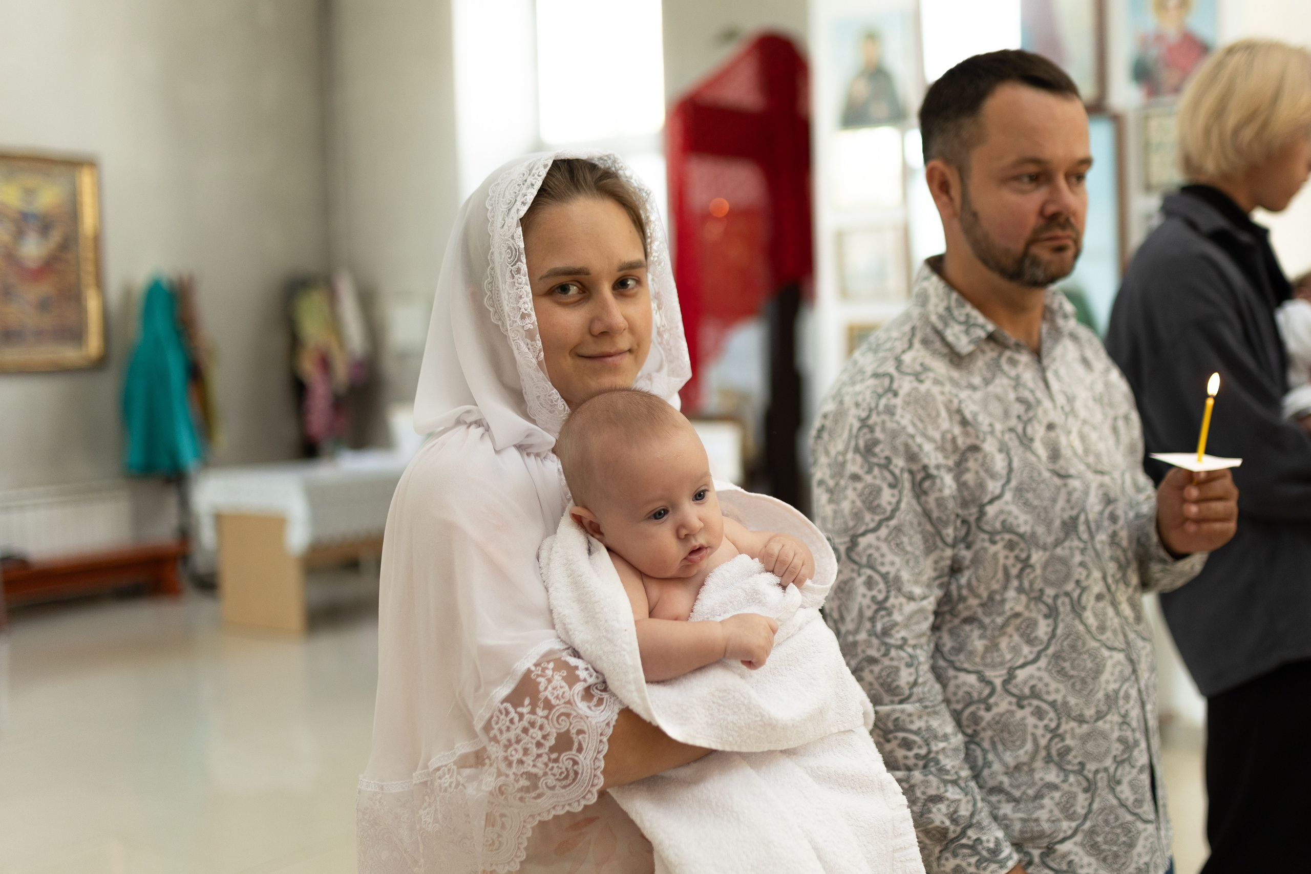 Крещение Артёма (все фото с таинсвта крещения). Фотограф новорожденных. Детский и семейный фотограф Марьяна Юдина