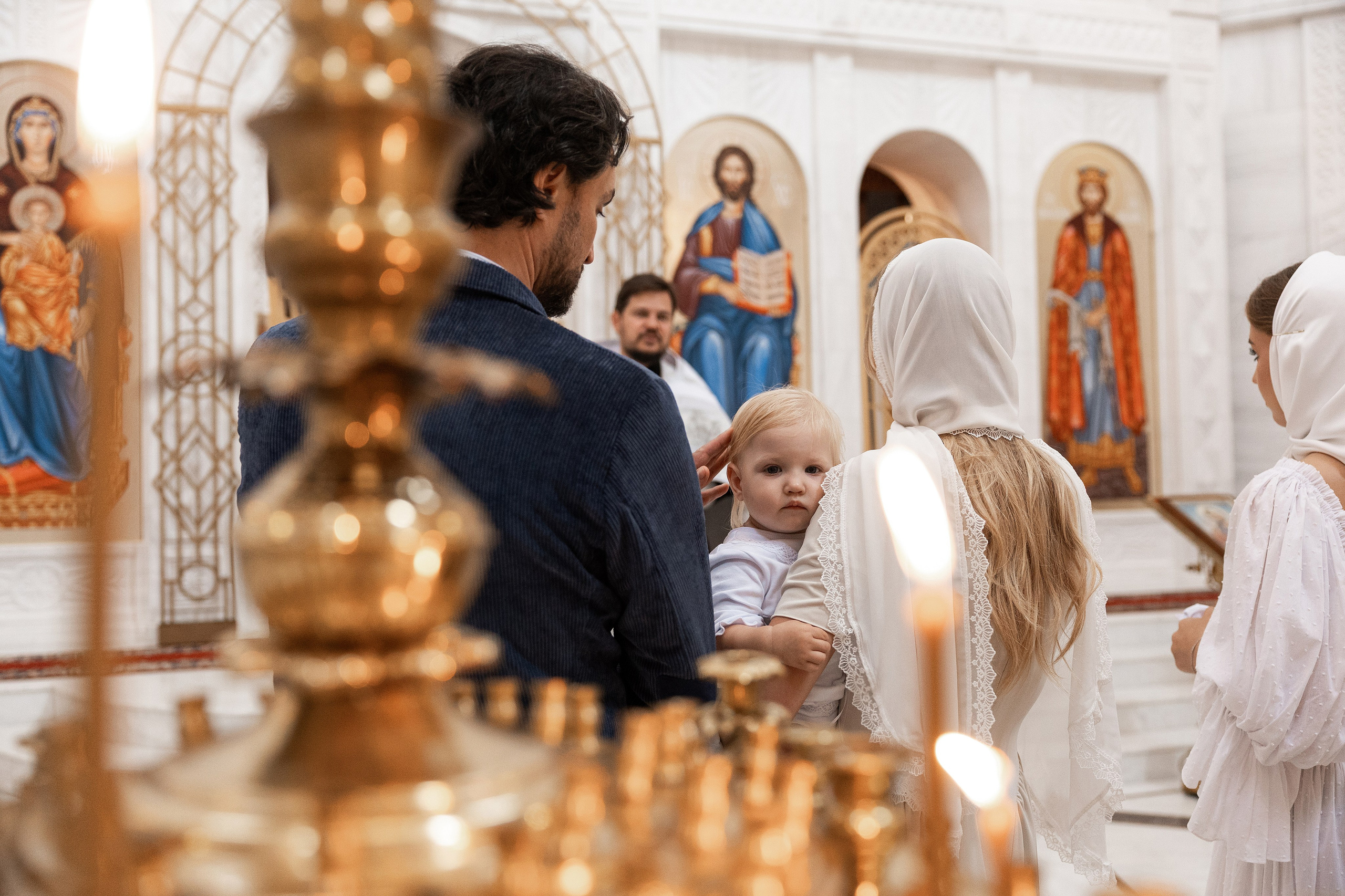 Крещение Аделины. Фотограф Крещение, Выписка москва