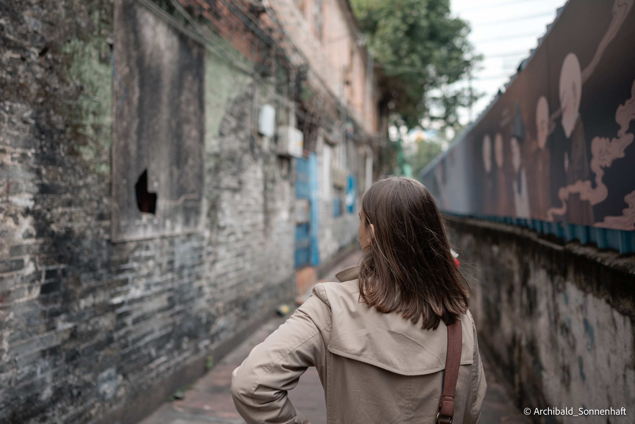 Yuexiu district in Guangzhou. Photographer in Guangzhou, China. Archibald Sonnenhaft