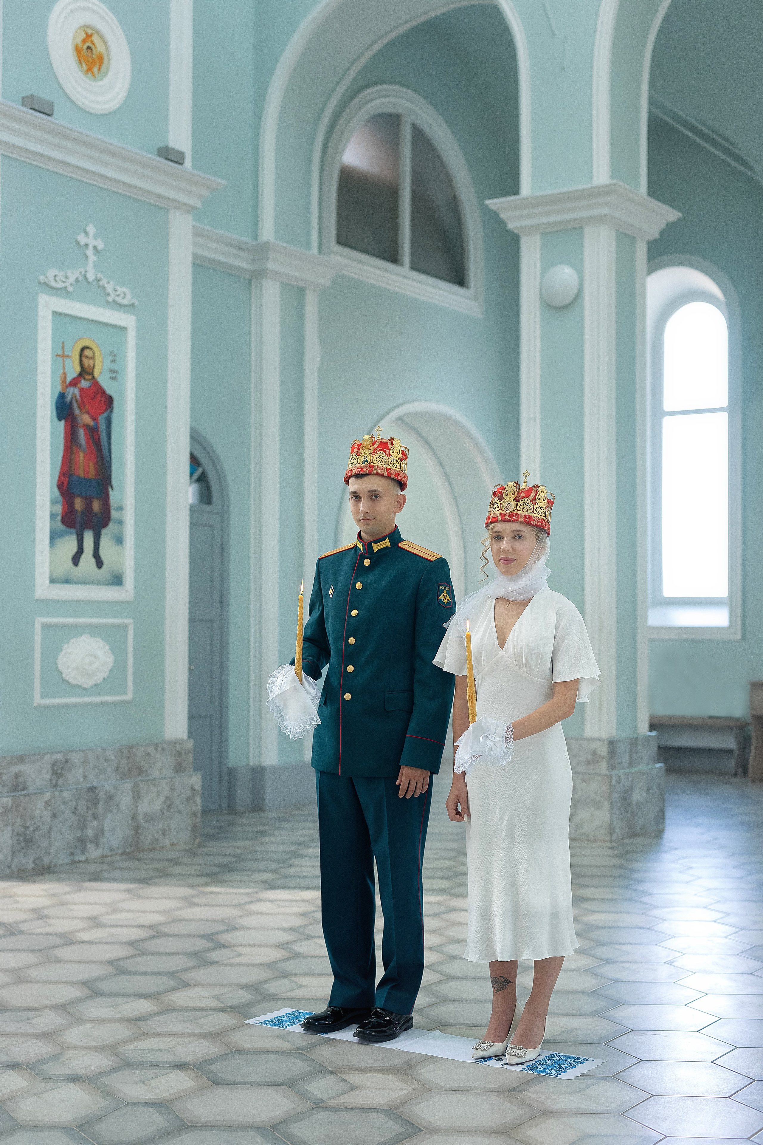 Максим и Виктория Храм Ксении Петербургской. Фотограф на крещение и венчание