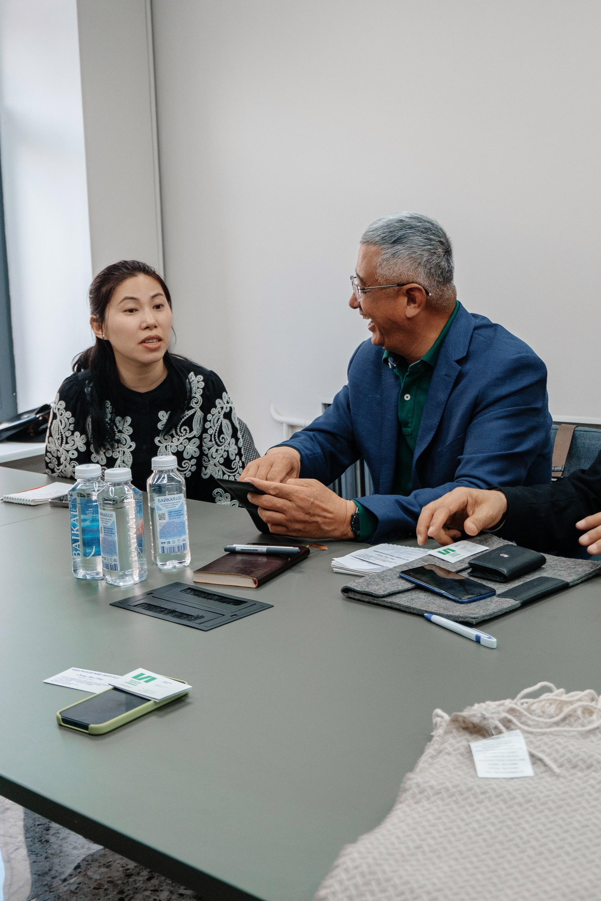 Делегация Китая в Ивановской текстильной компании