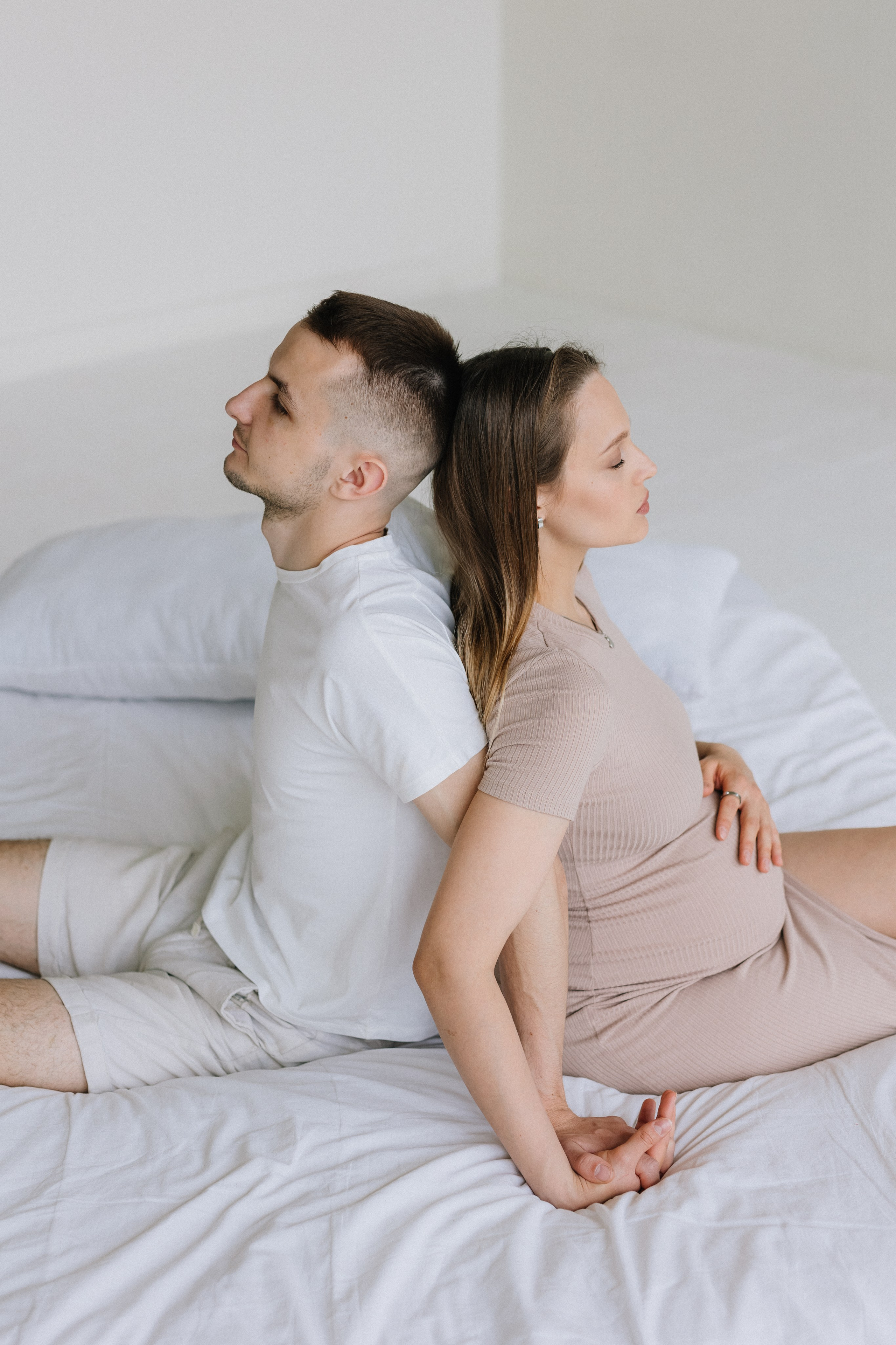 Беременность в интерьерном зале. Семейный фотограф Обнинск