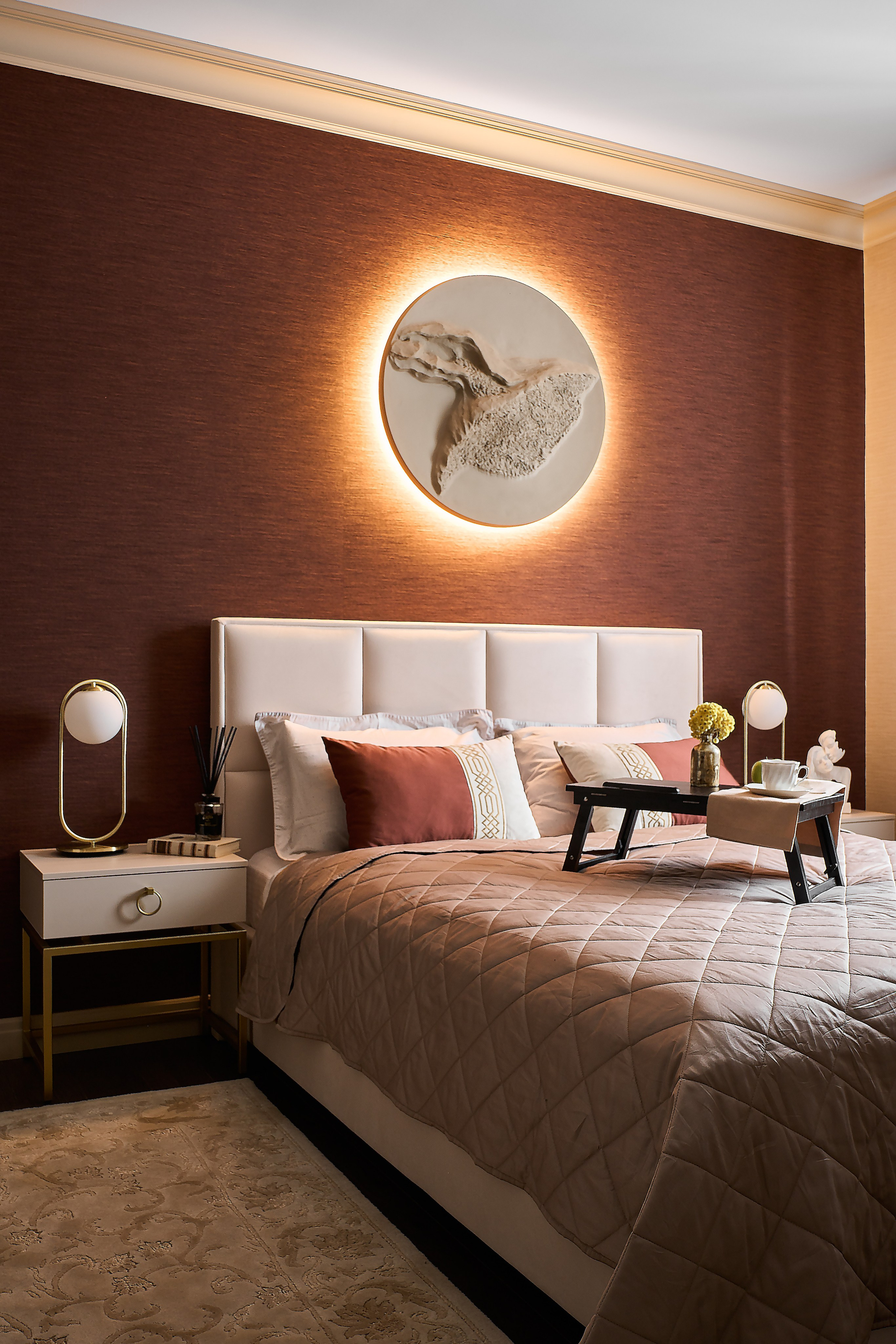 Спальня из проекта Ирины Кумсковой. Бояршинов Антон Интерьерный фотограф/видеограф Москва