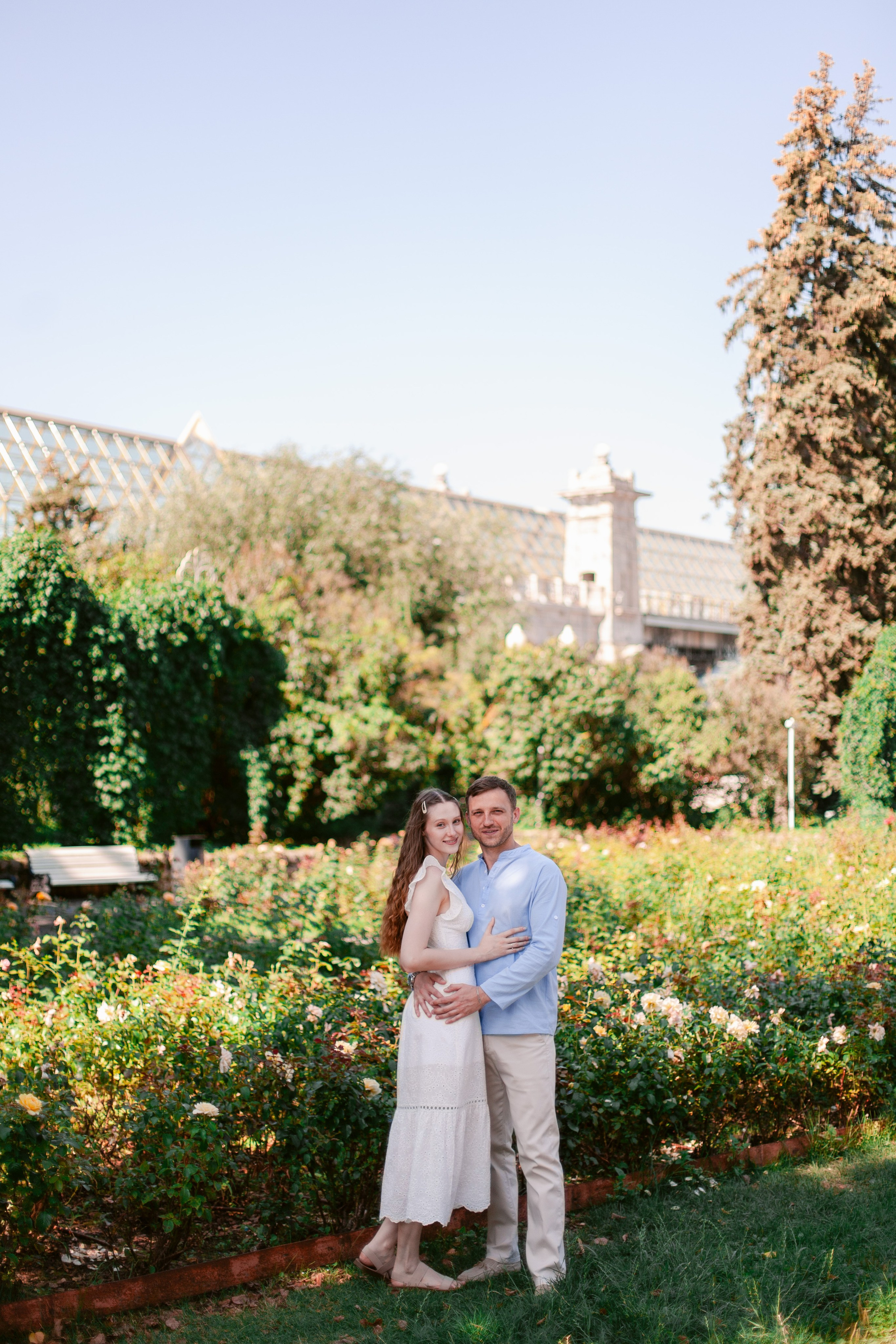 Прогулка лавстори предсвадебная в Парке Горького