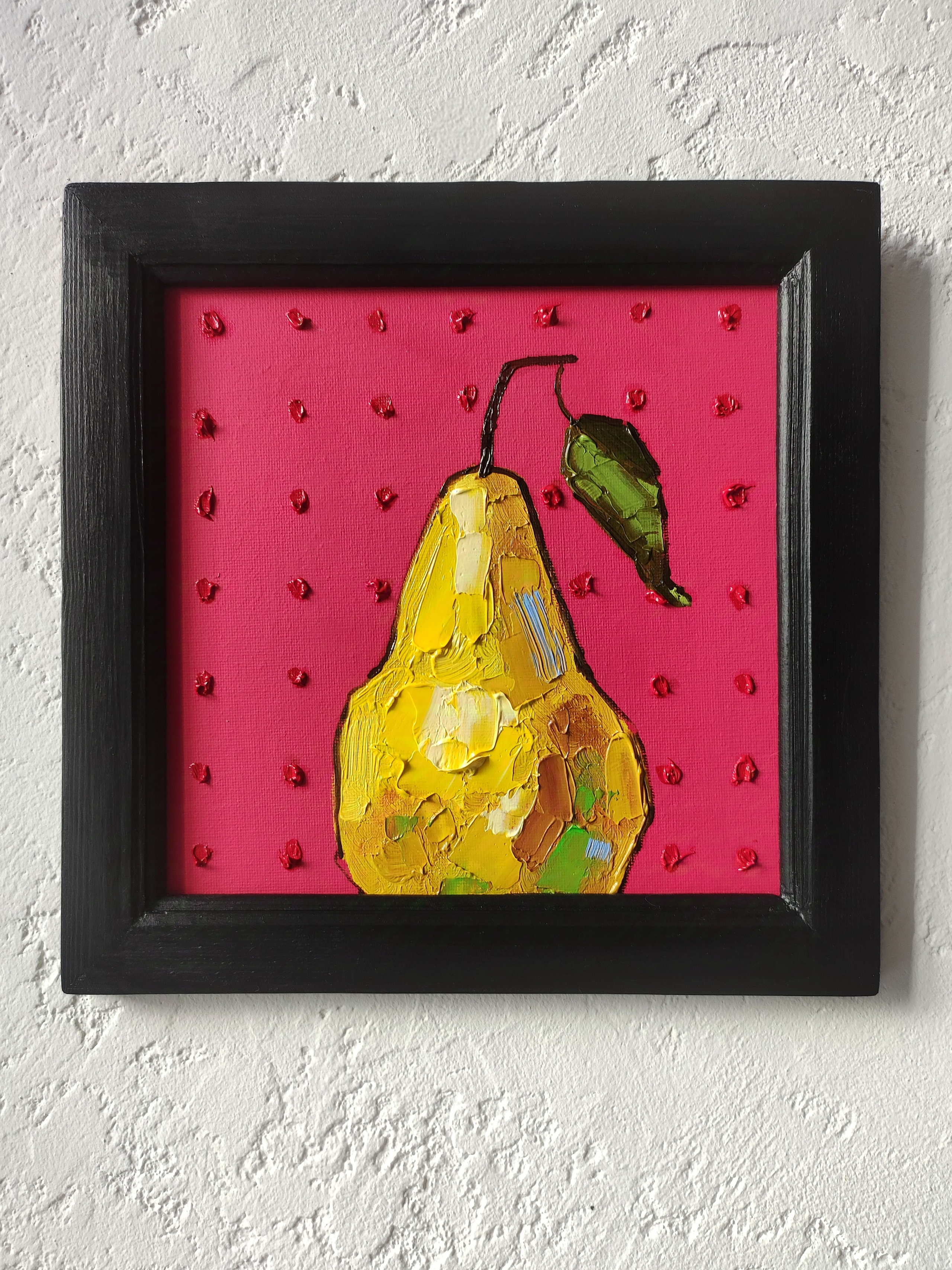 «Грушенька на малиновом фоне». Галерея картин художницы Бельмесовой Евгении