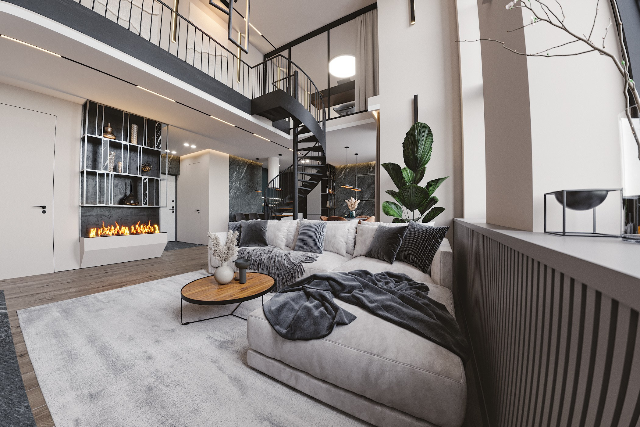 Проект YAR. Дизайн интерьера в Новосибирске, Мире, Онлайн | Студия дизайна интерьера TWOREZ