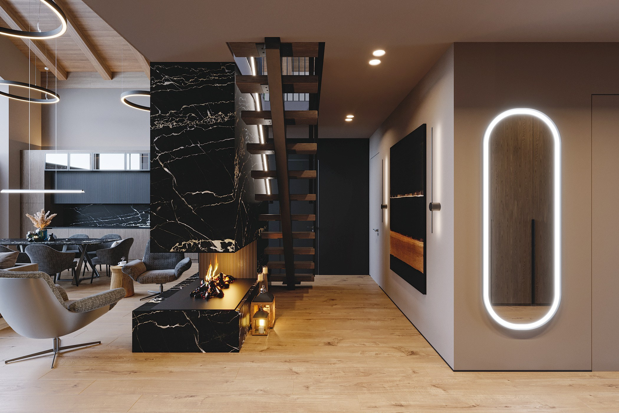 Проект KRAAS. Дизайн интерьера в Новосибирске, Мире, Онлайн | Студия дизайна интерьера TWOREZ